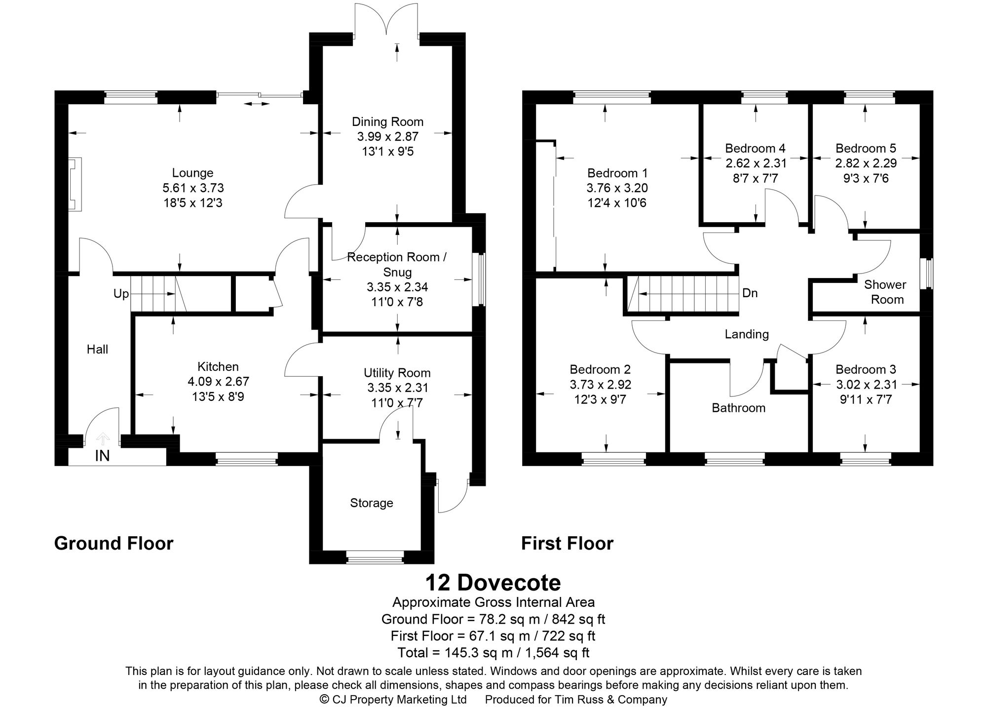 12, Dovecote, BUCKINGHAMSHIRE floorplan