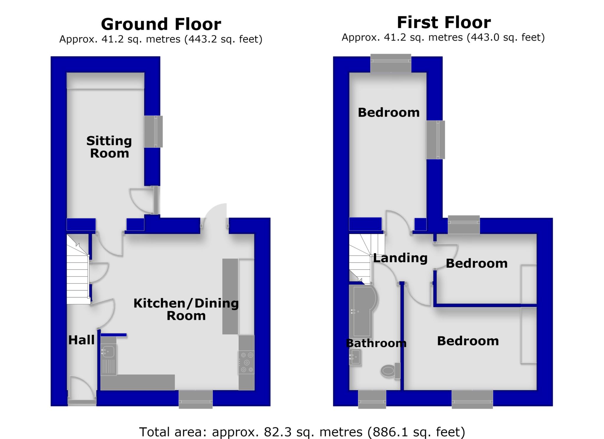 29, Heol Pentrehedyn, Machynlleth floorplan