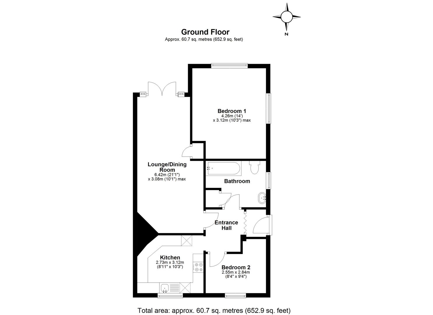 14, Greenhill Gardens, Herne Bay floorplan