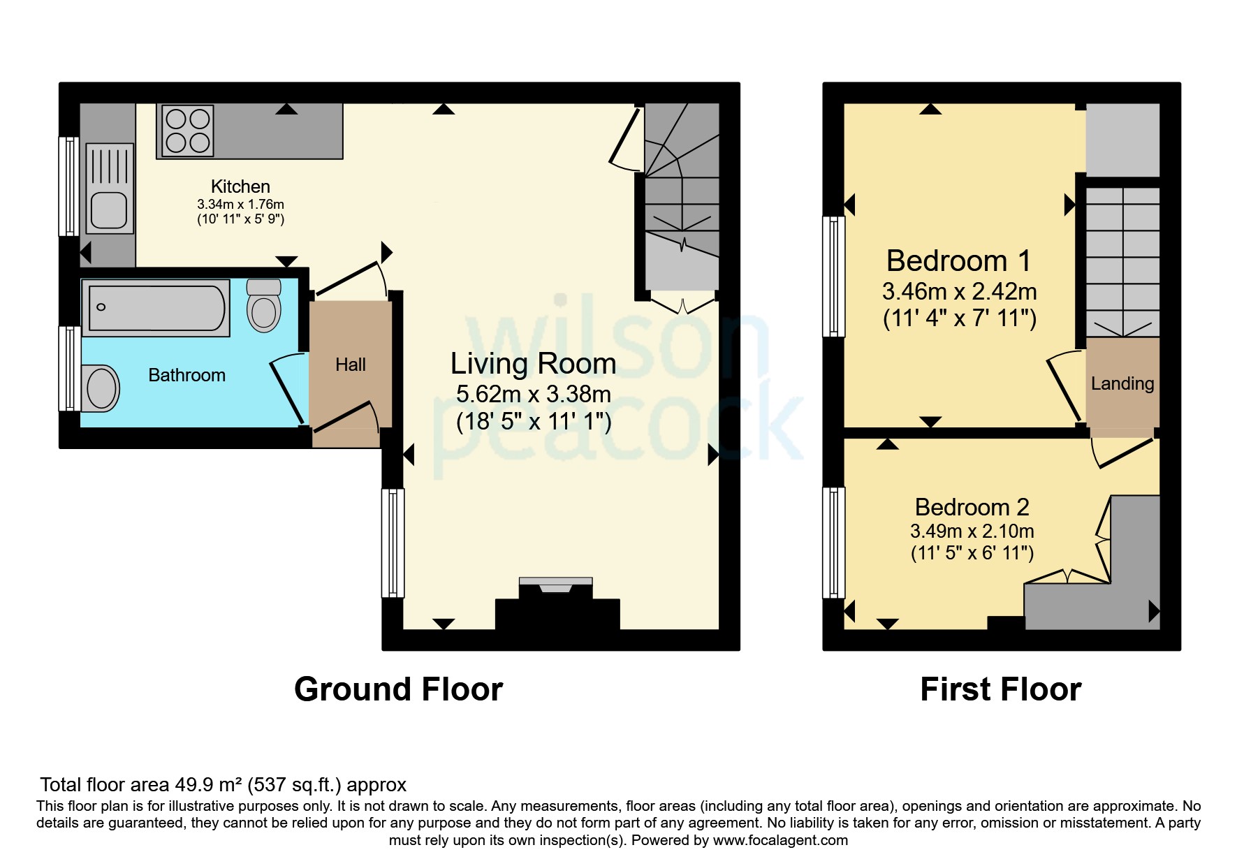 26, Brook Lane, Bedford floorplan