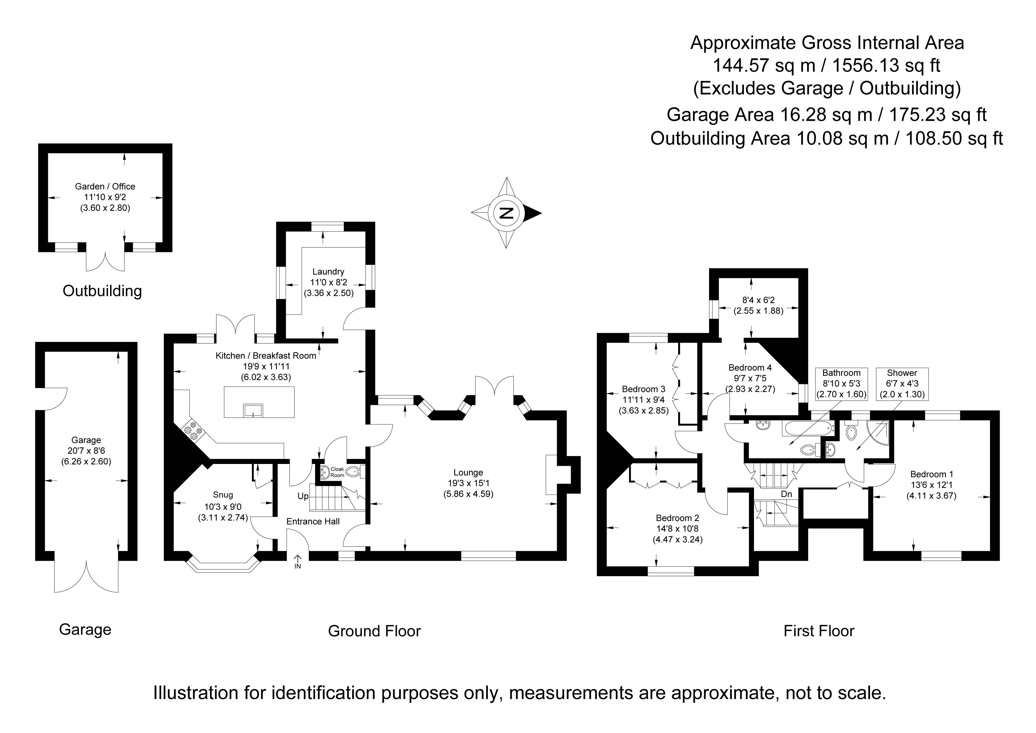57, Stockens Green, Hertfordshire floorplan