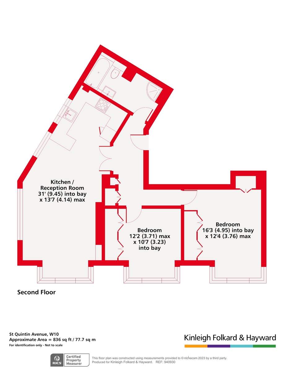St. Quintin Avenue, London W10, 2 bedroom flat for sale 64873922