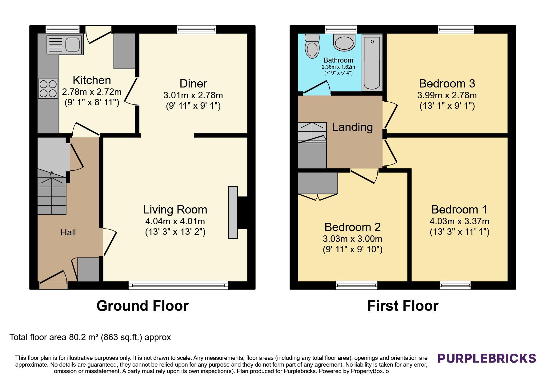 109, St. Anns, Barking floorplan