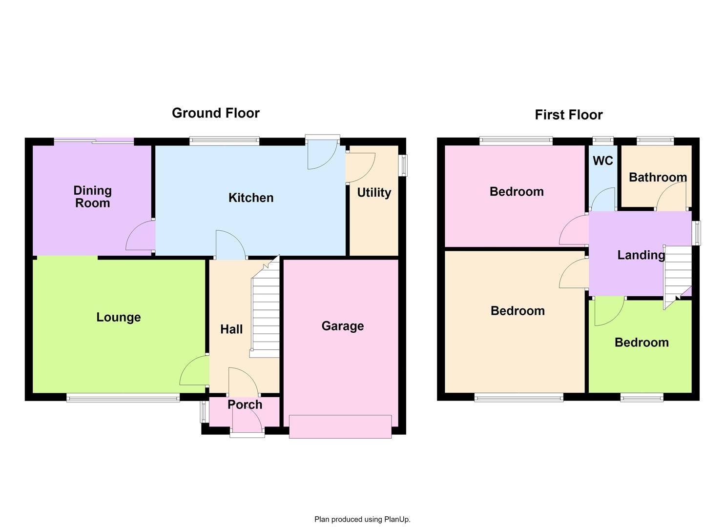 7, Valley Way, Stalybridge floorplan