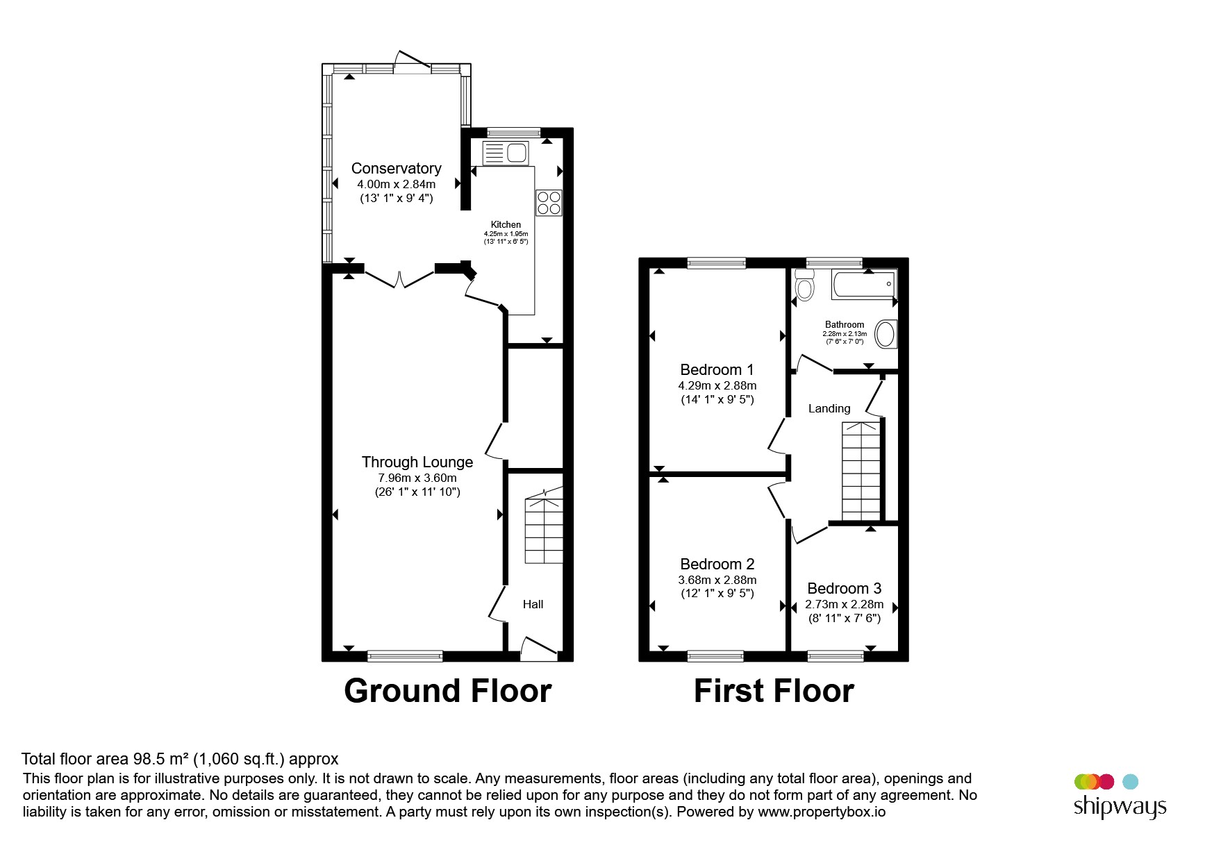 195, Belchers Lane, Birmingham floorplan