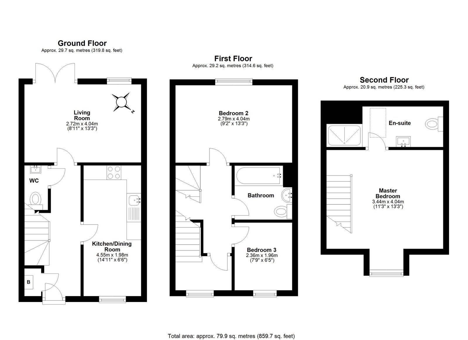 21 Jennings Avenue, Pocklington floorplan