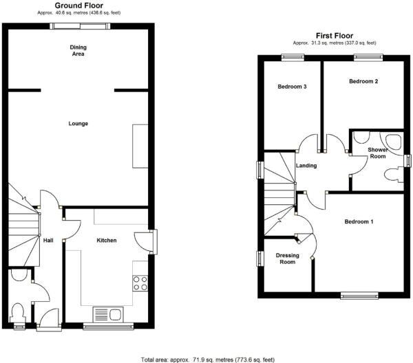 9, Scott Close, Sandbach floorplan