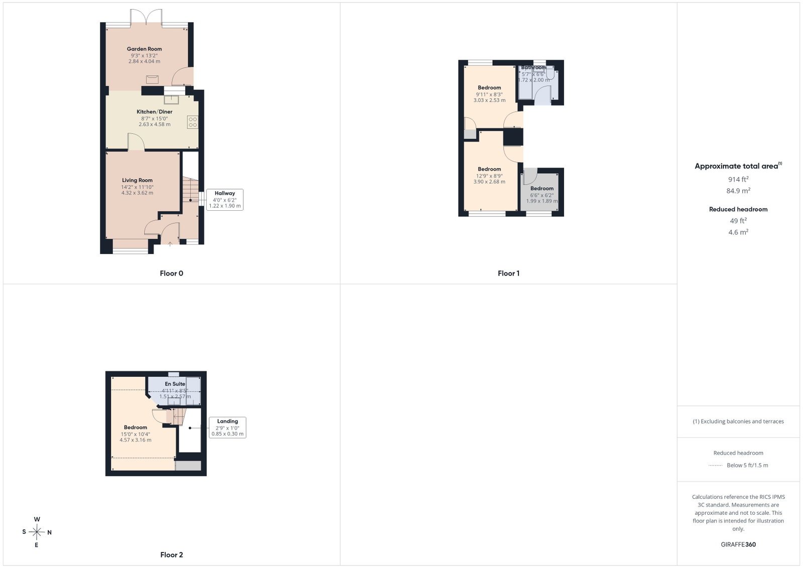 13, Marwood Close, Wymondham floorplan