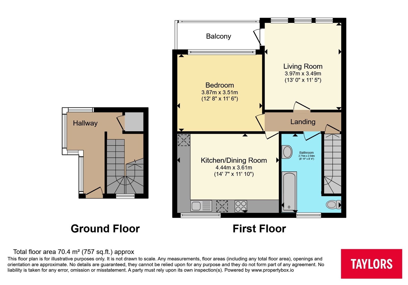 Flat, 3, Chelford Grove, Bristol floorplan