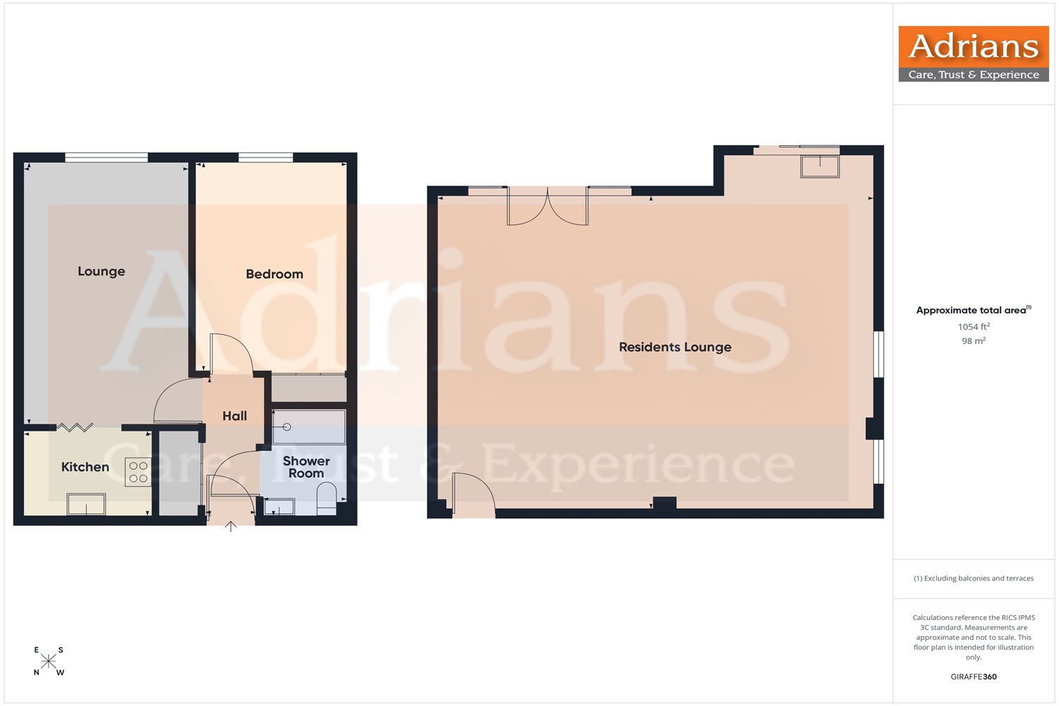 8, Balmoral Court, Springfield Road, Chelmsford floorplan