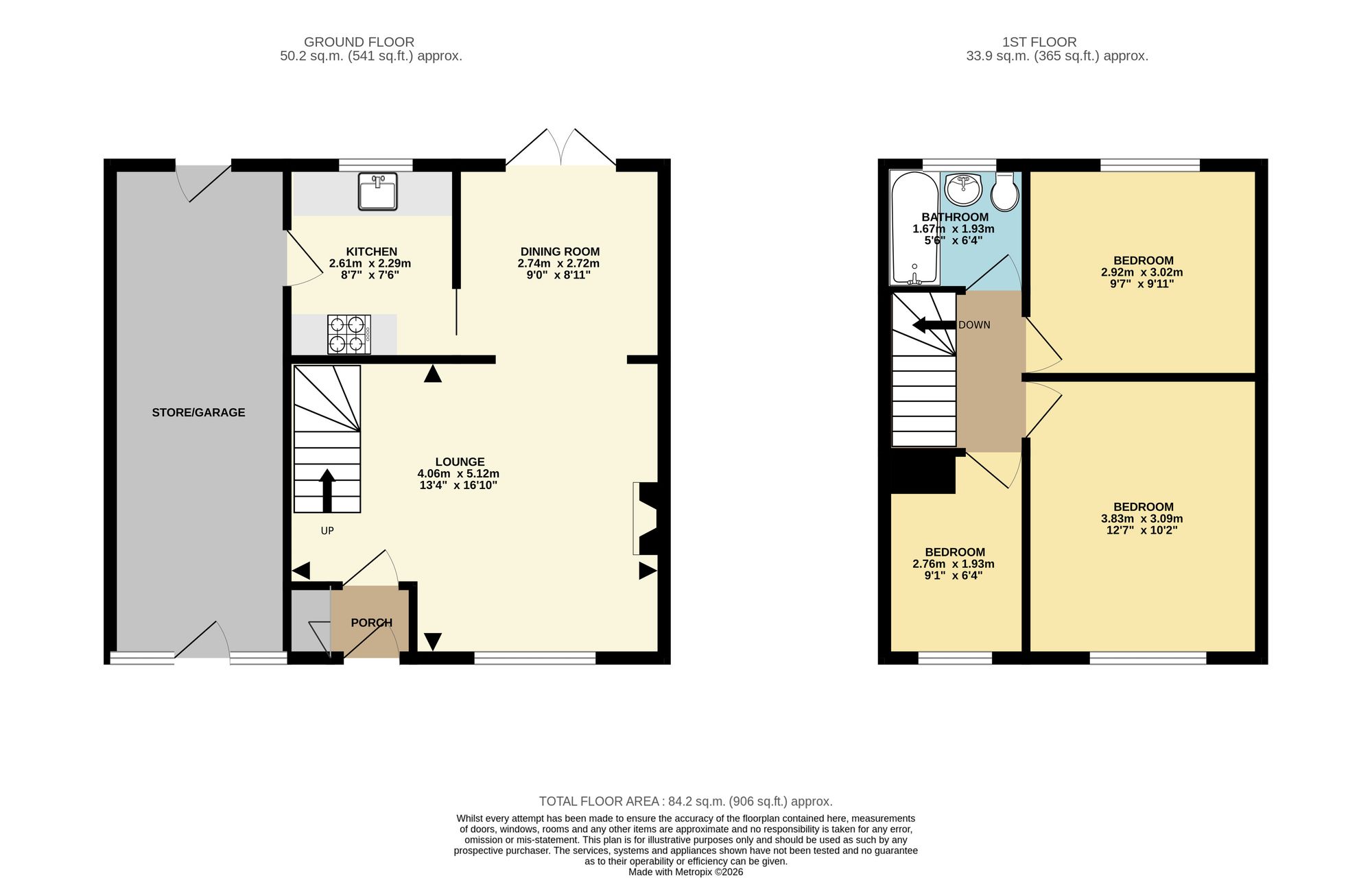 4 Brookside Avenue, Mansfield floorplan