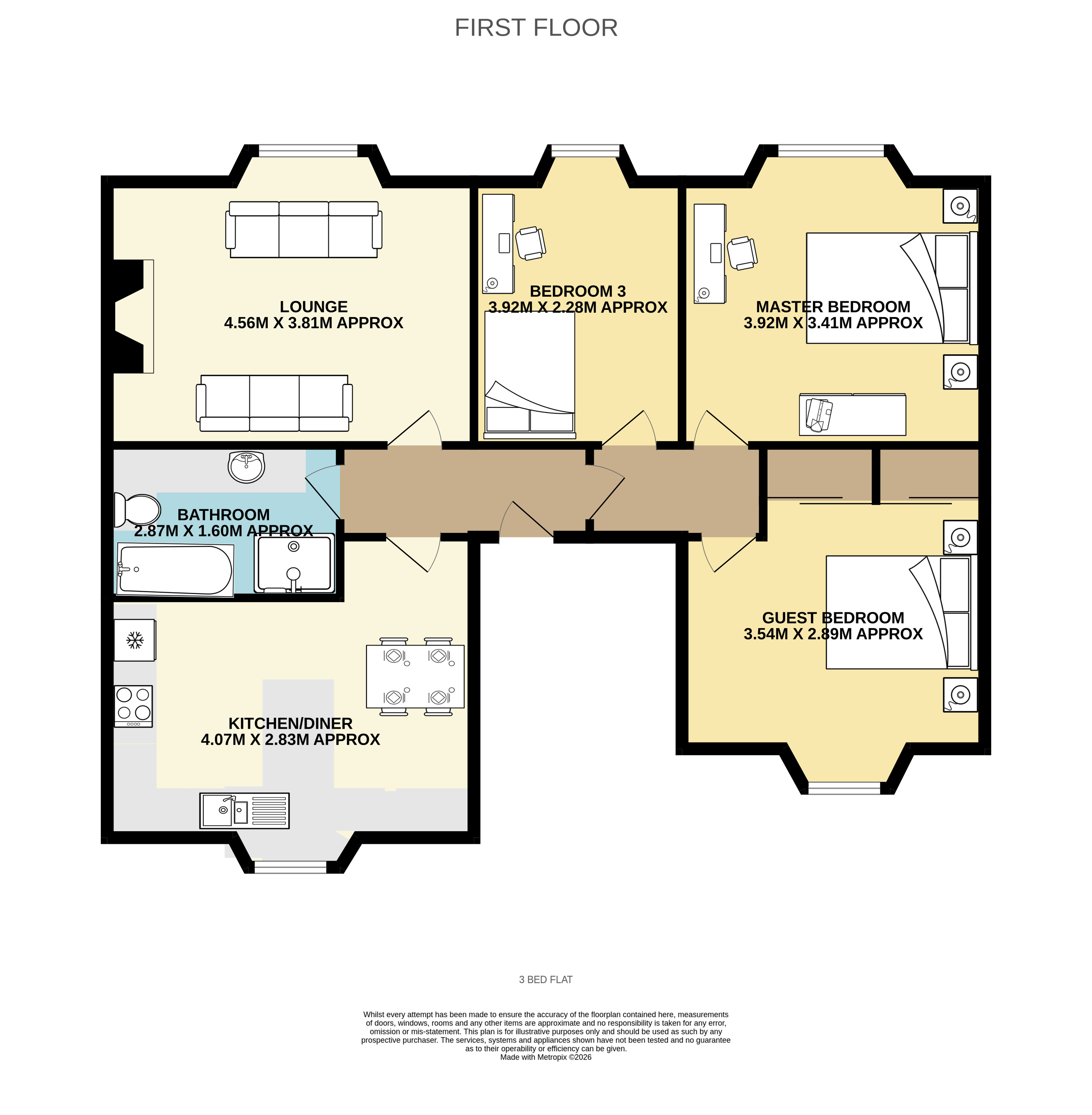 48b, Summerfield Terrace, Aberdeen floorplan