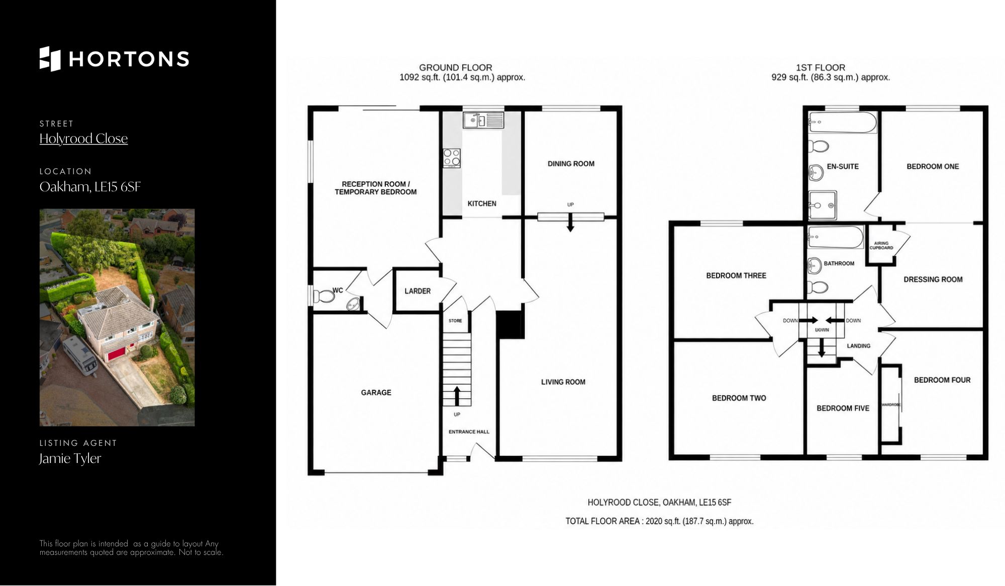 5 Holyrood Close, Oakham floorplan