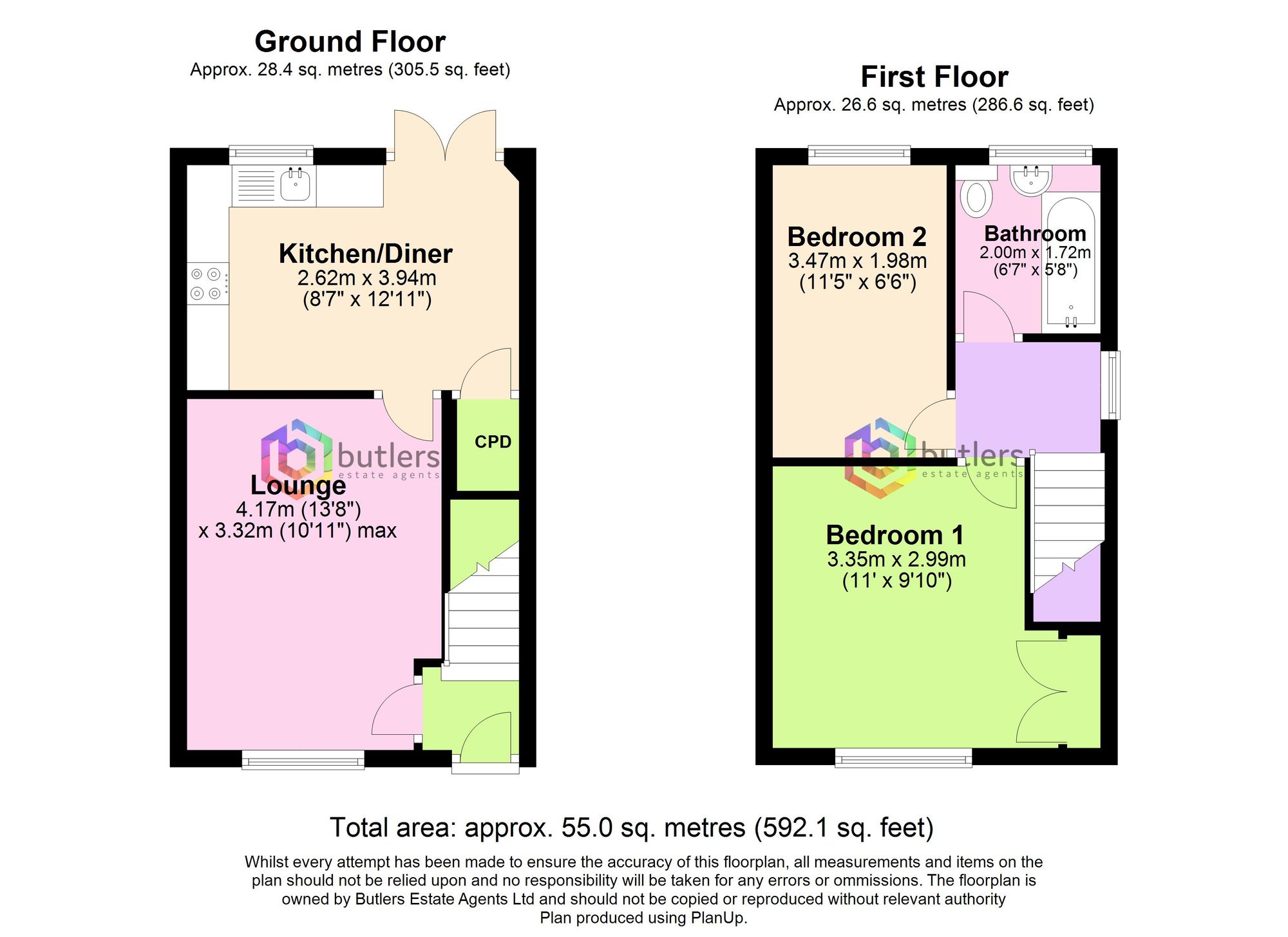 5 Rose Hill Close, Sheffield floorplan