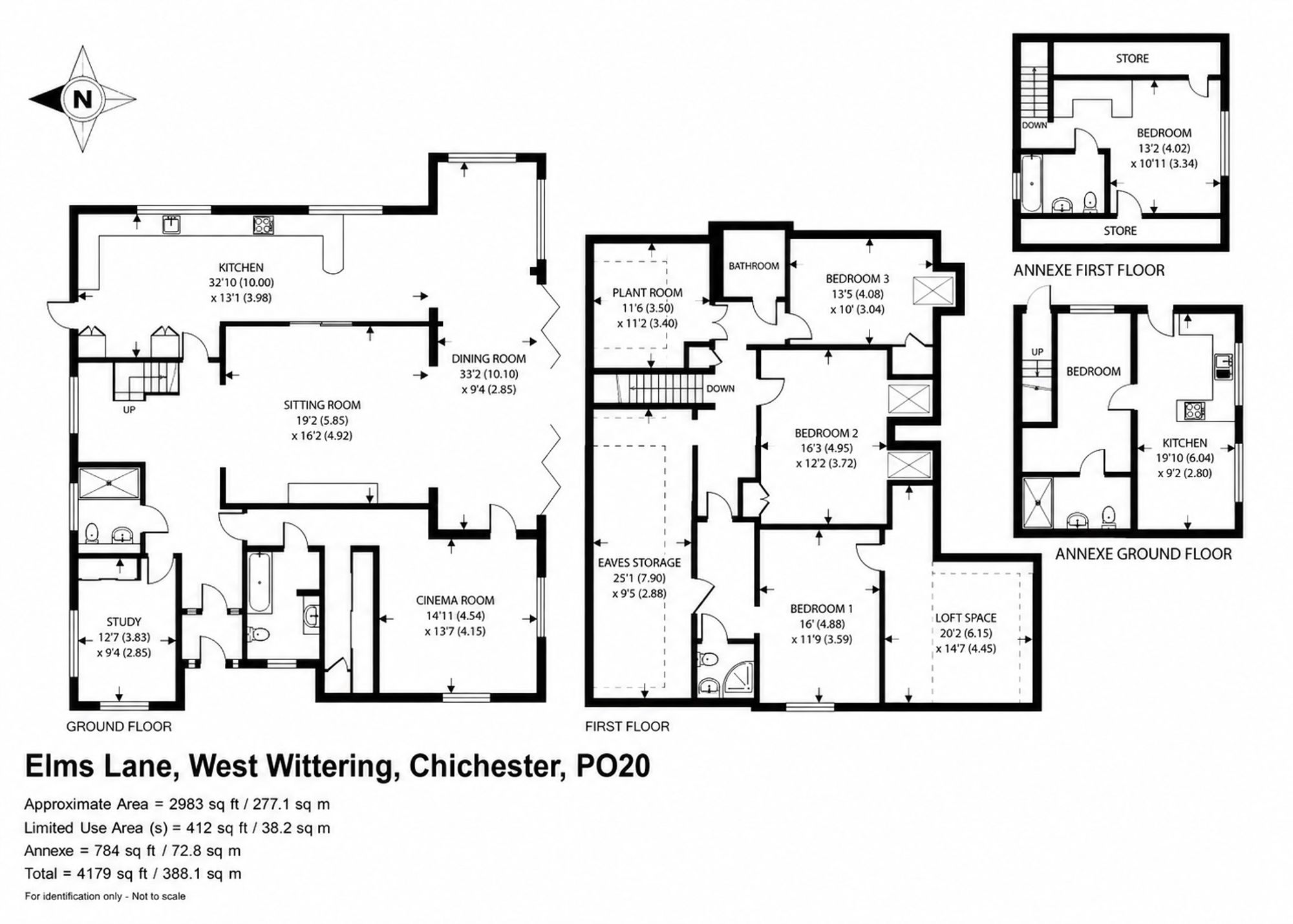 Ormes Elms Lane, Chichester floorplan