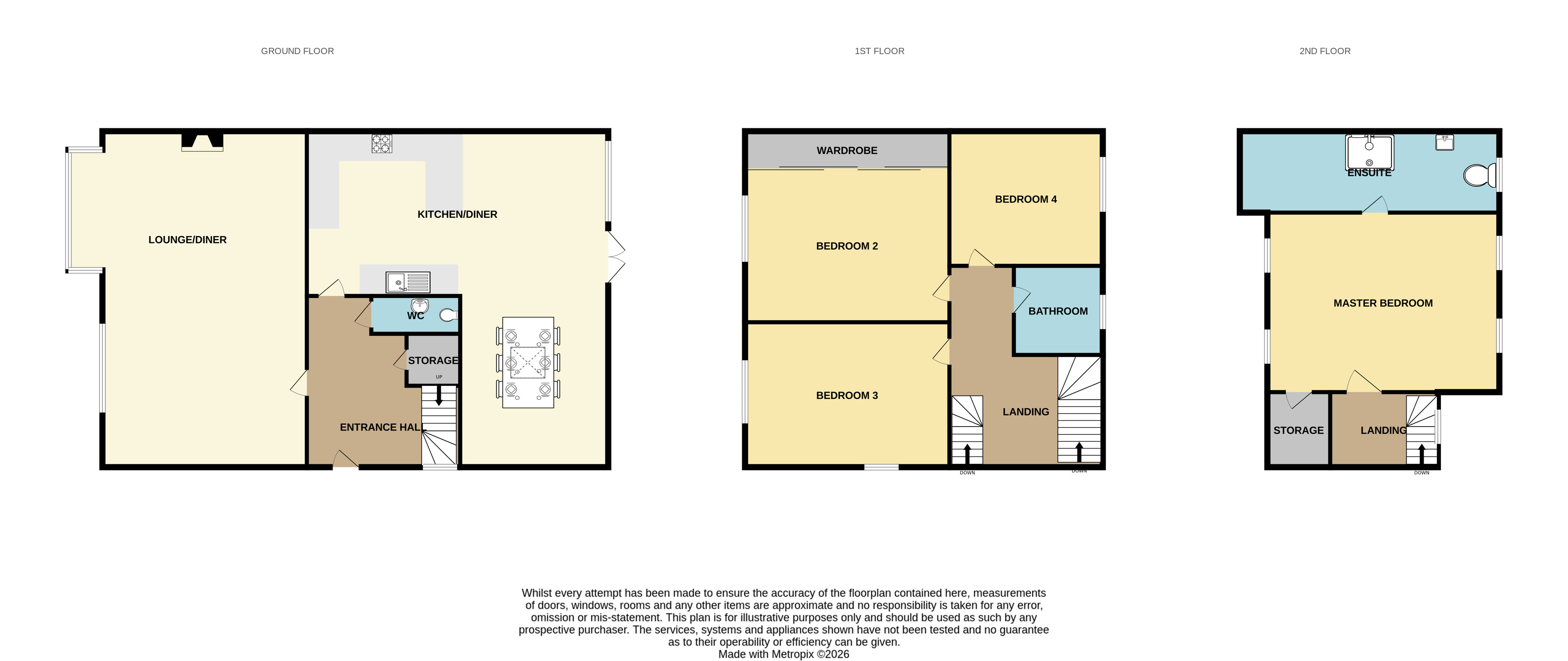 1, Rawreth Lane, Wickford floorplan