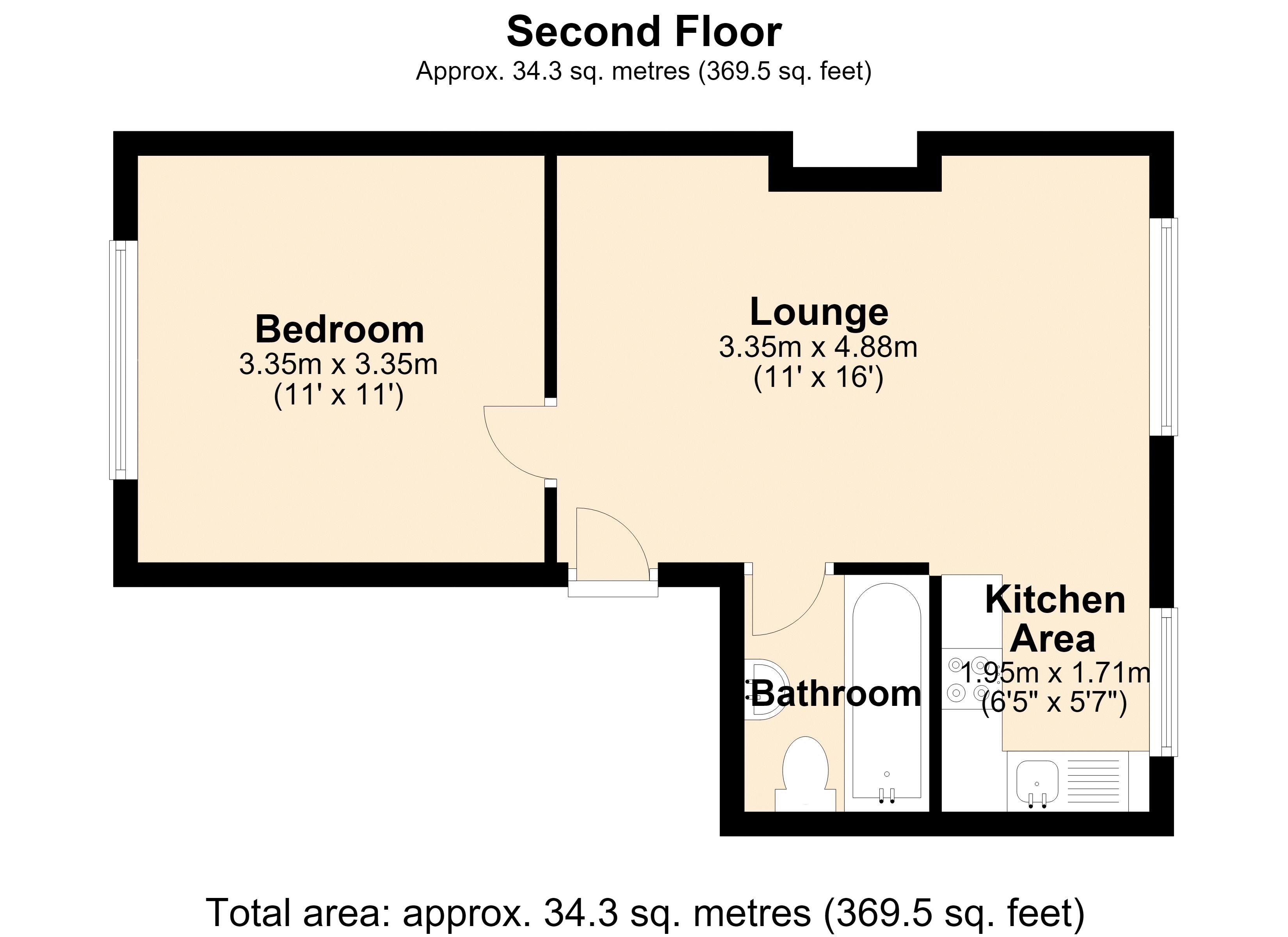 433b, Uxbridge Road, Hatch End floorplan