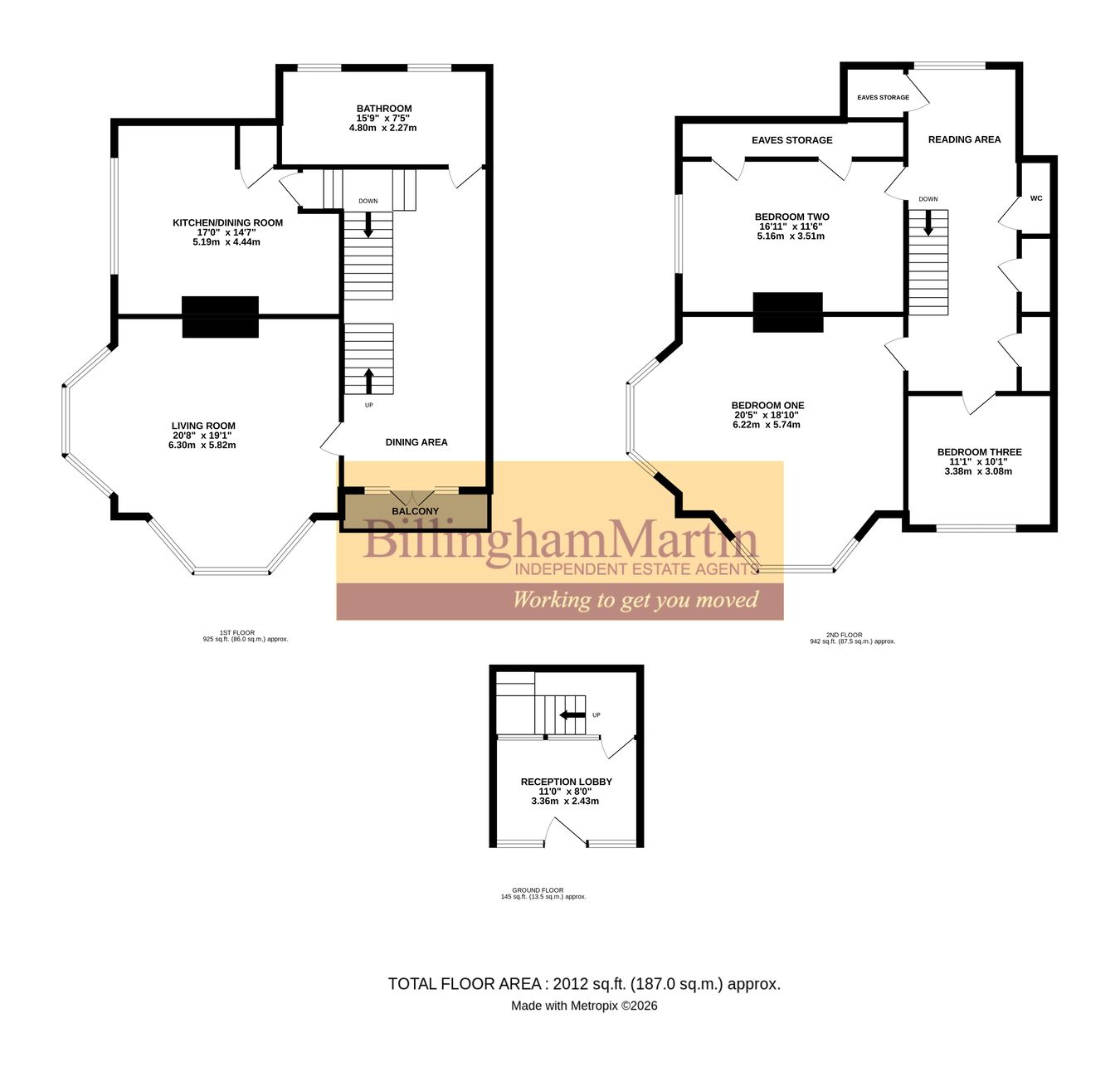 30, Salisbury Road, Farnborough floorplan