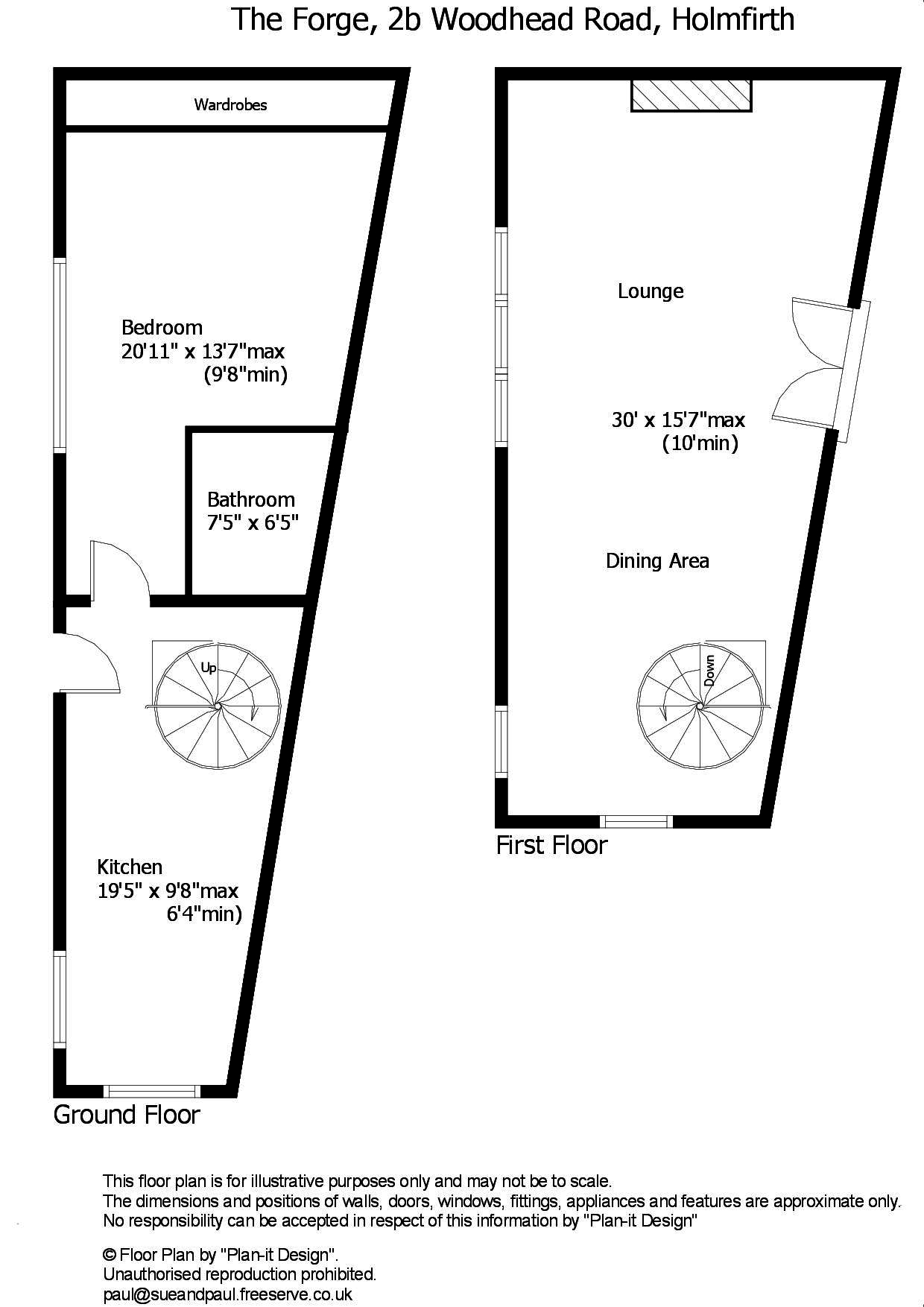 1 Bedrooms Semi-detached house for sale in Woodhead Road, Holmfirth HD9