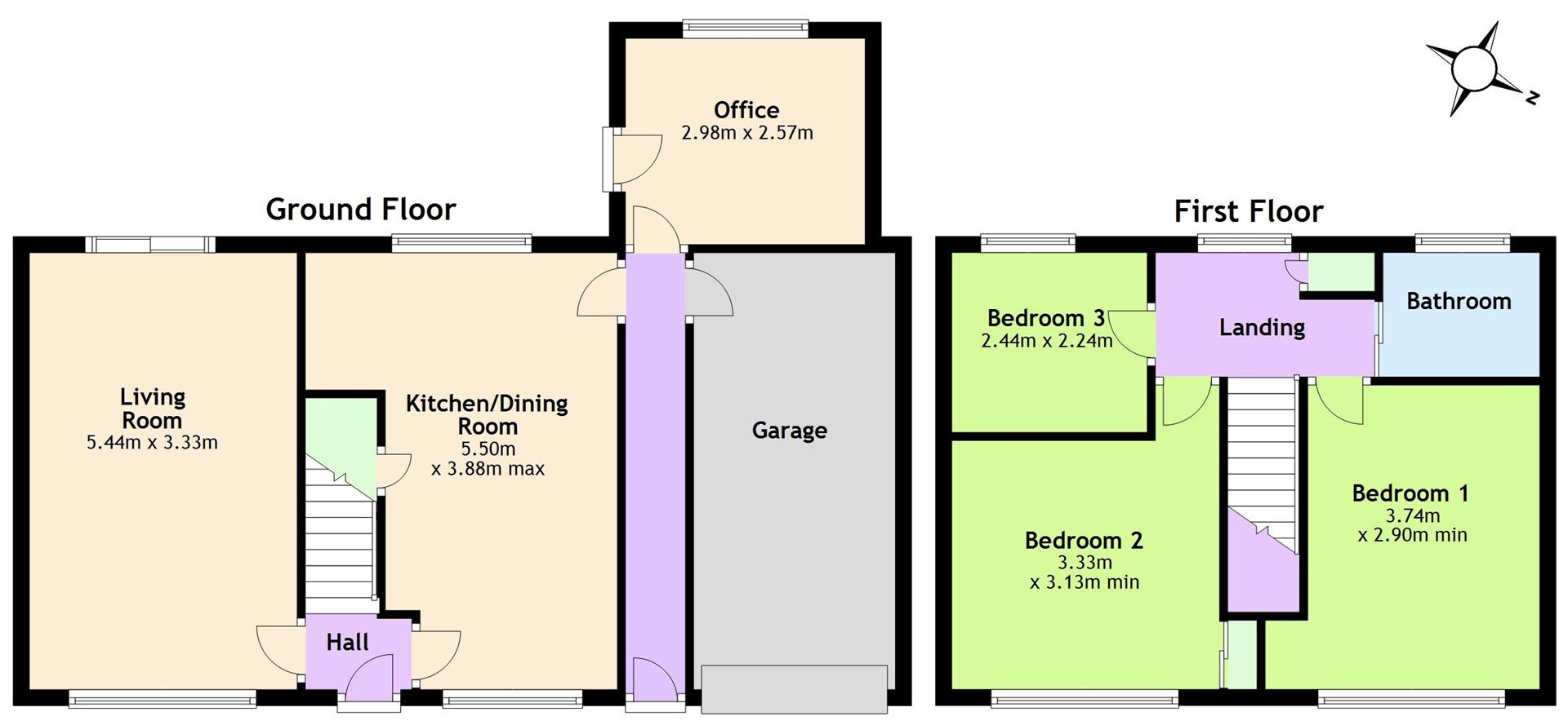 17, Gwentlands Close, Chepstow floorplan