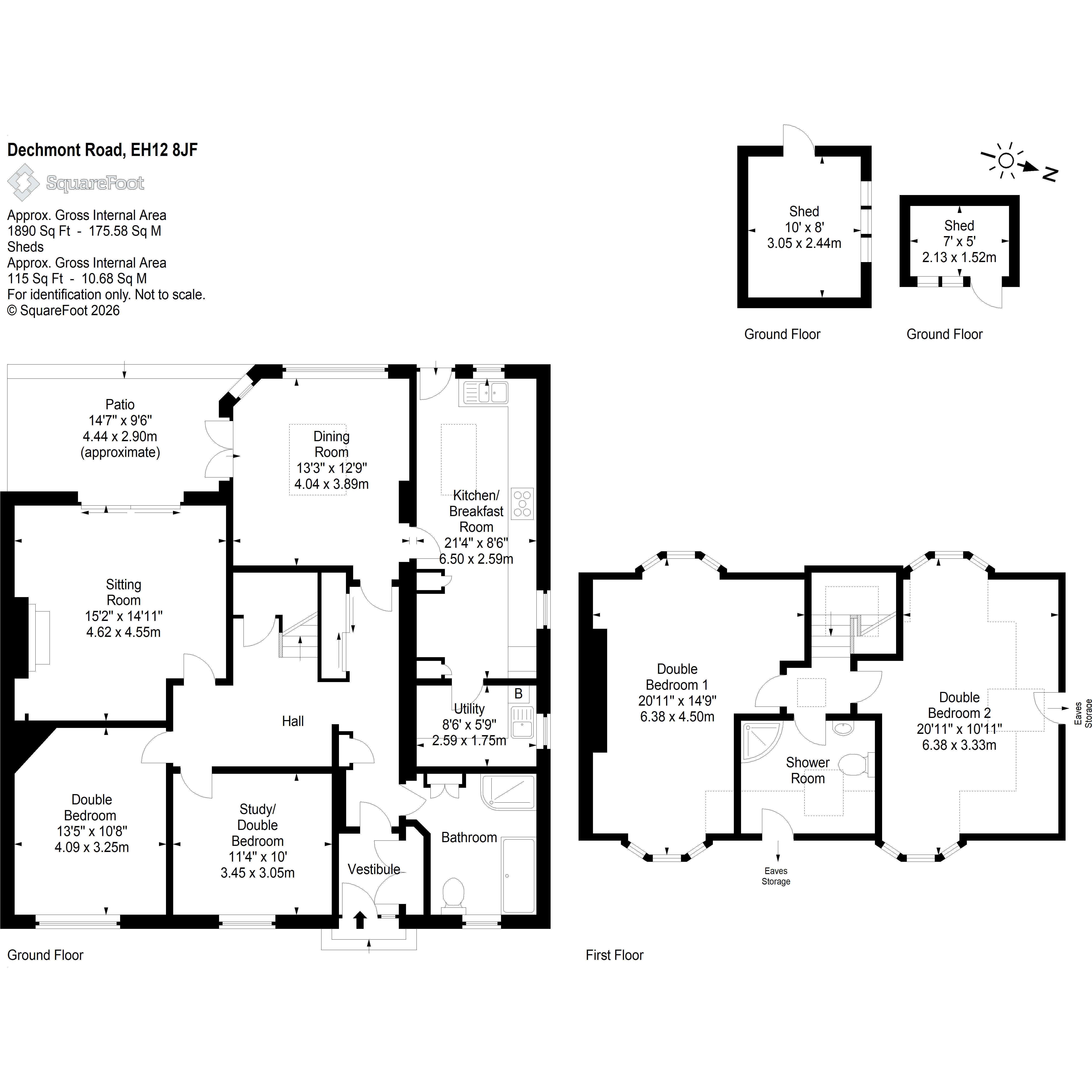 25, Dechmont Road, Edinburgh floorplan