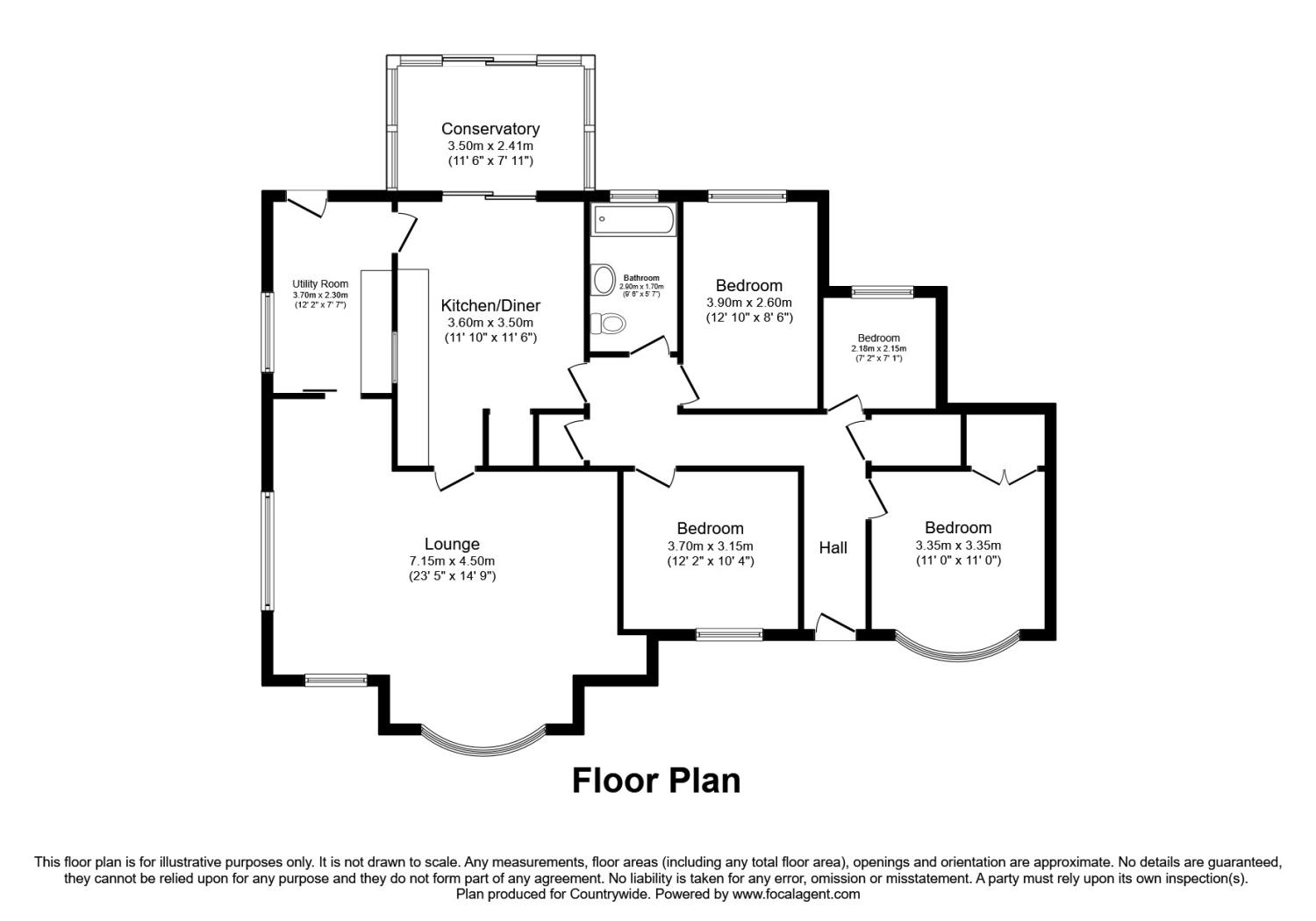 4 Bedrooms Bungalow for sale in Moss Road, Moss, Doncaster DN6