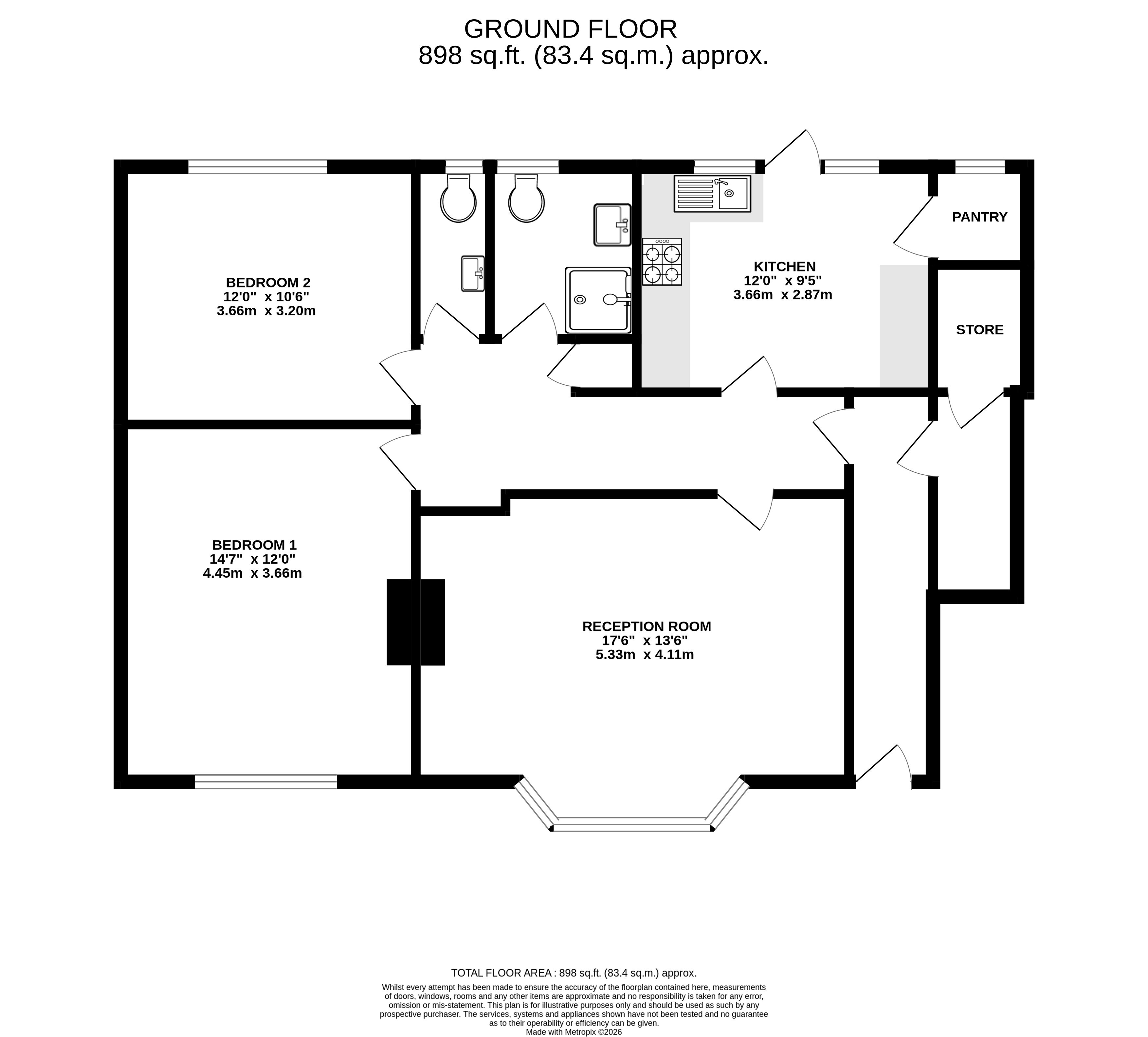 43, Lock Chase, Blackheath floorplan