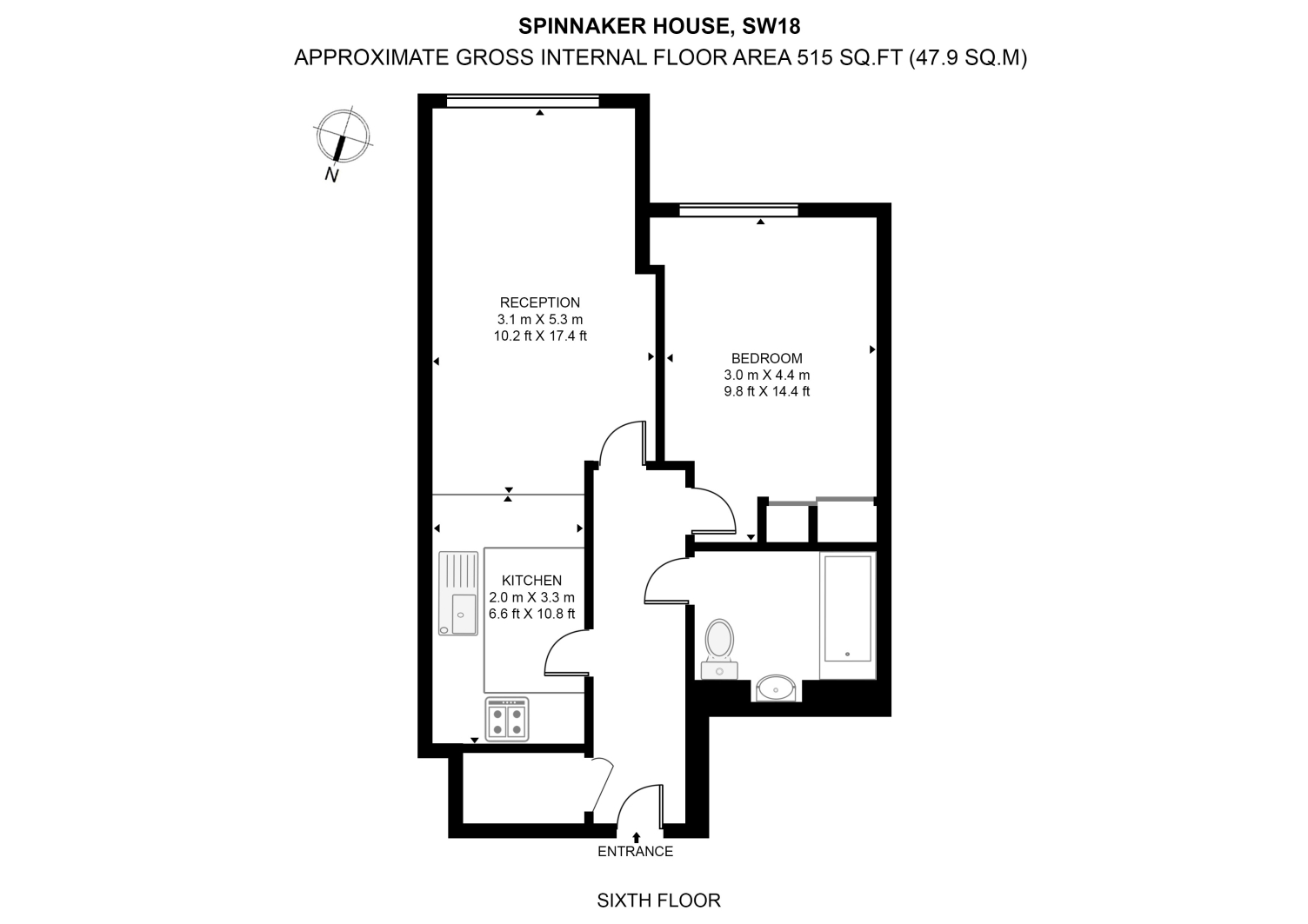 Spinnaker House, Juniper Drive floorplan