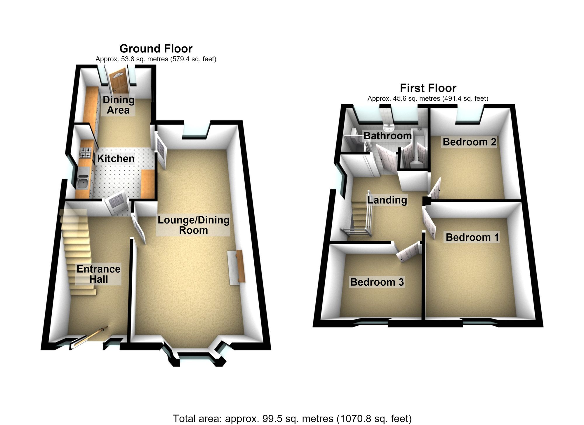 61 High Street, Doncaster floorplan