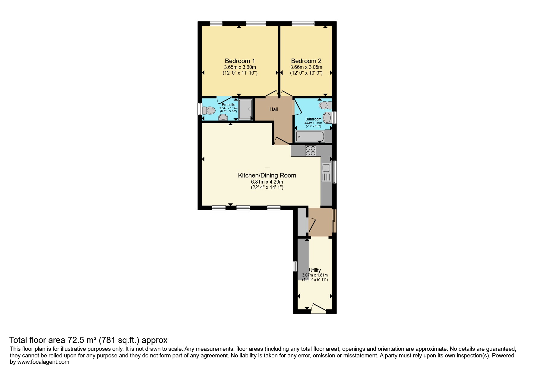 86, Norman Road, Ripley floorplan