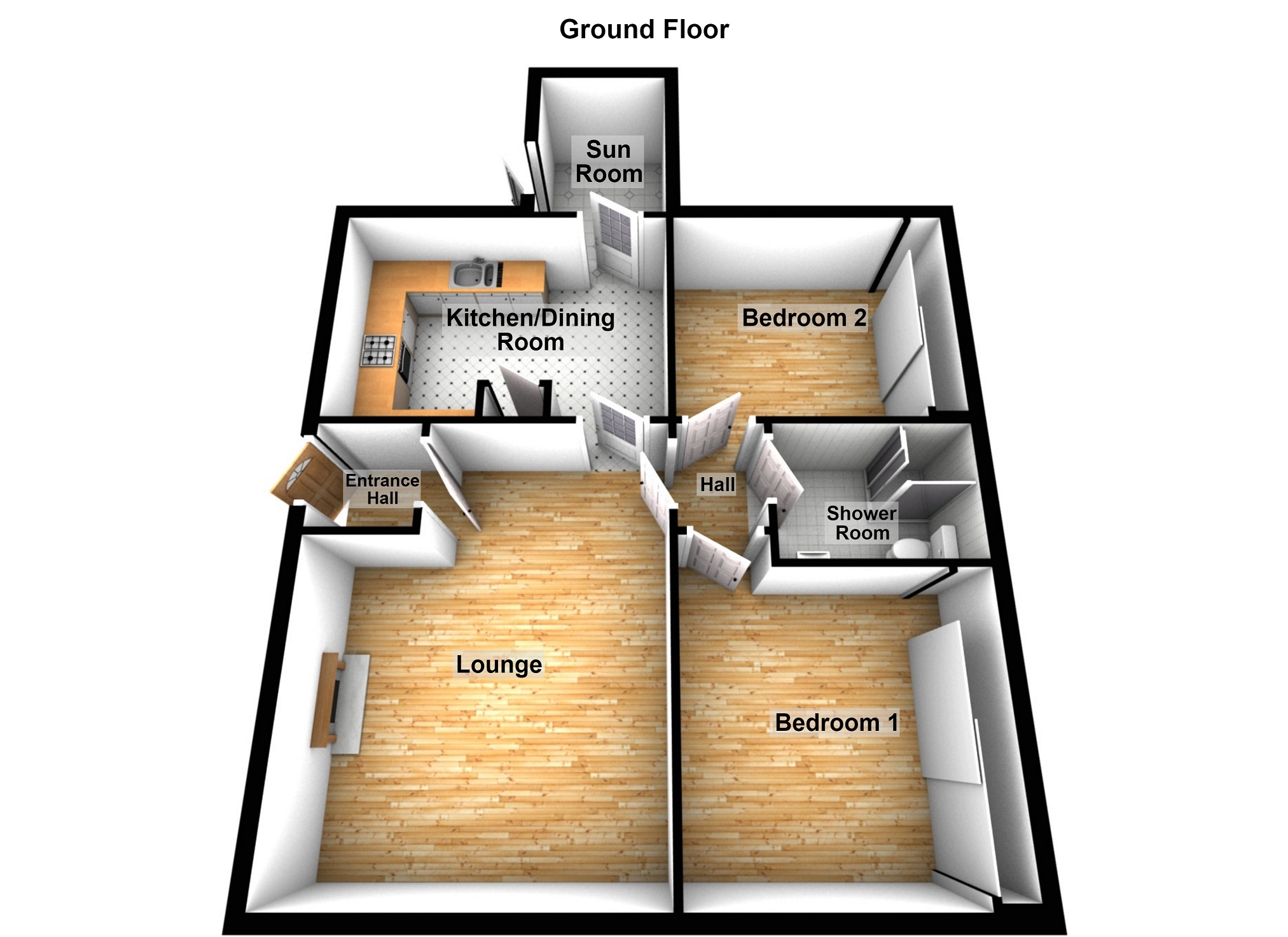 3, Lon Llwyd, Ammanford floorplan