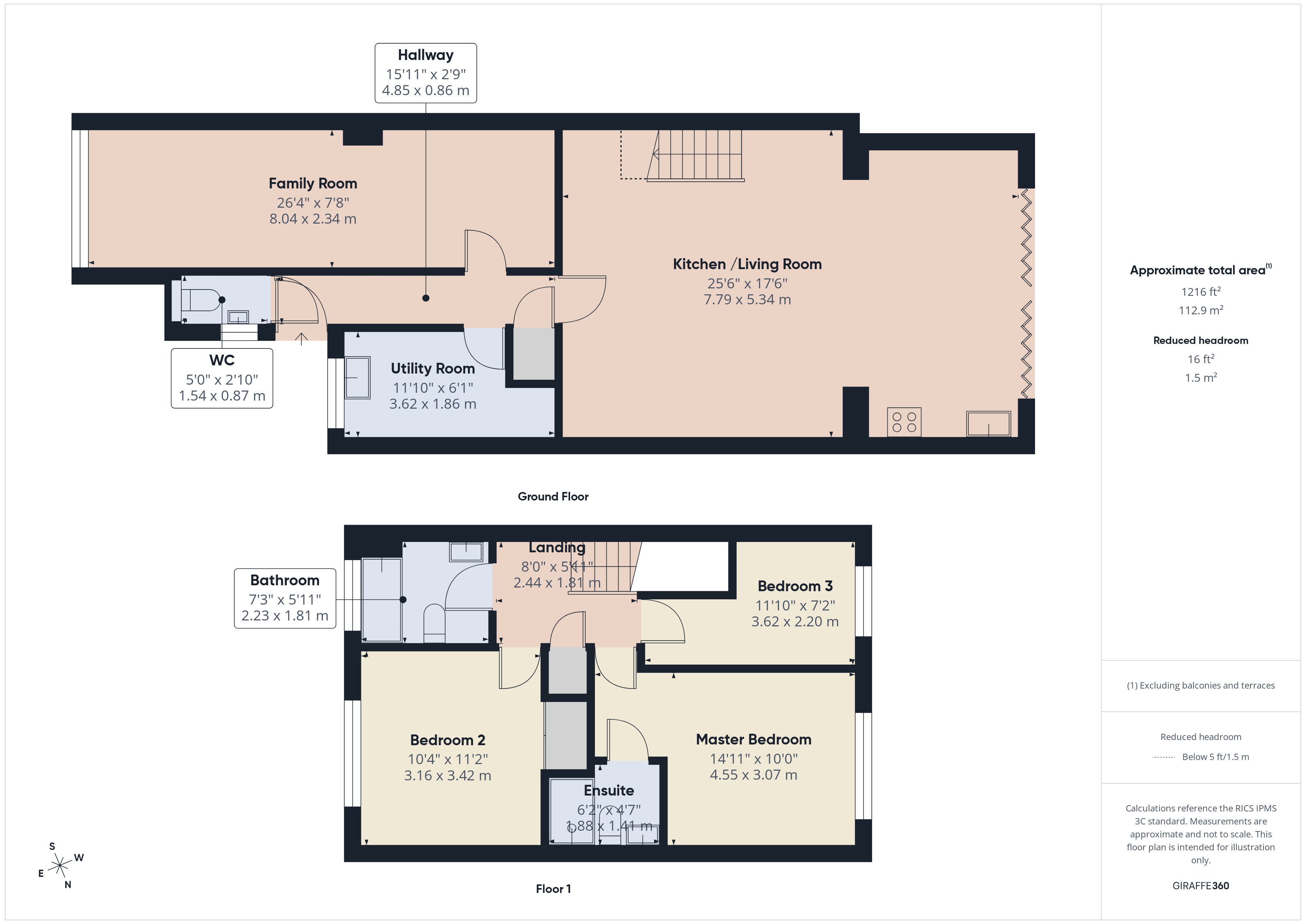88, Avondale Avenue, Surrey floorplan