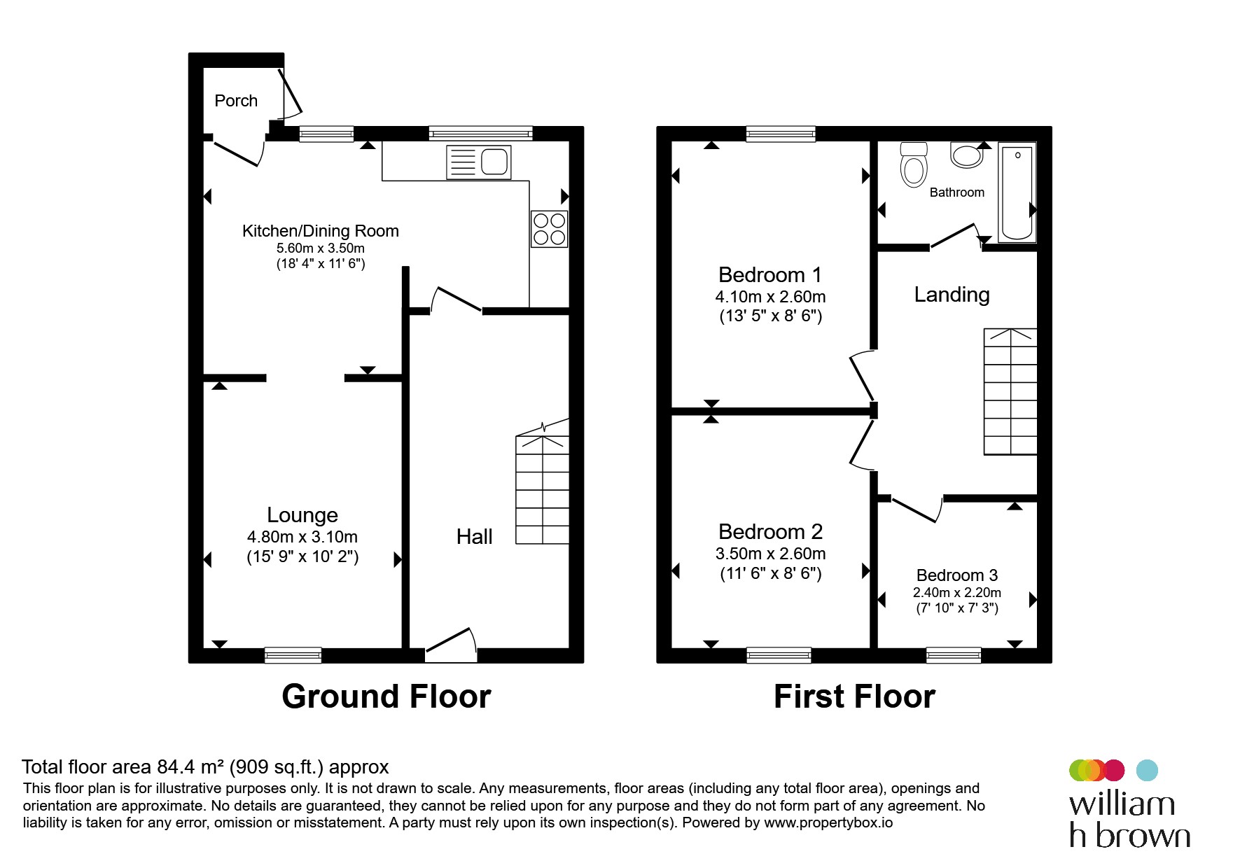 Southwood Hill, Northampton floorplan