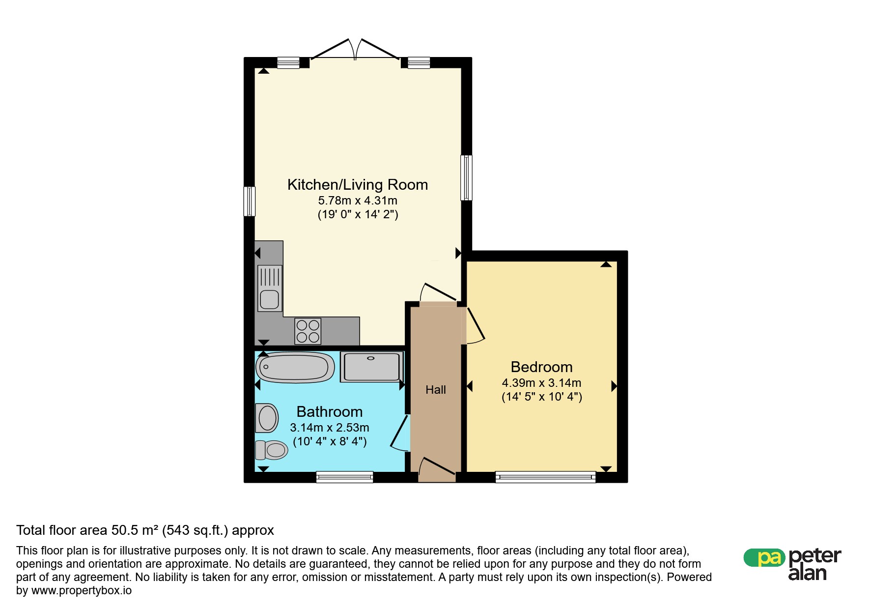 31, Nant Y Ffyrling, Maesteg floorplan