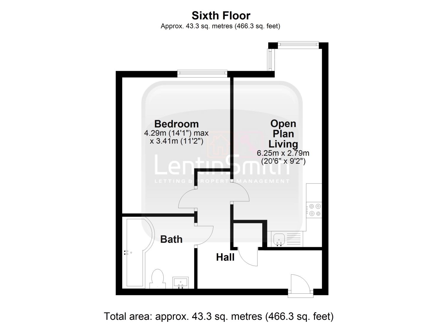 The Gatehaus, Leeds Road, Bradford, West Yorkshire BD1, 1 bedroom flat