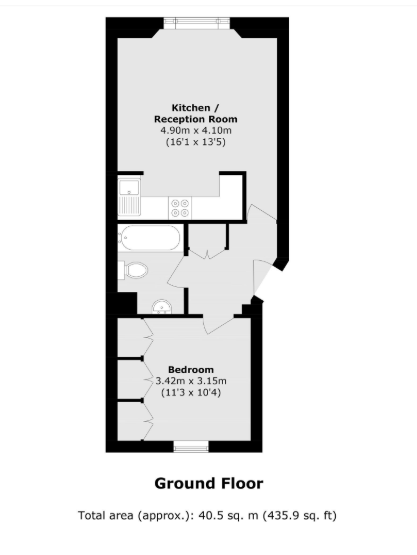 Inverness Terrace, London floorplan