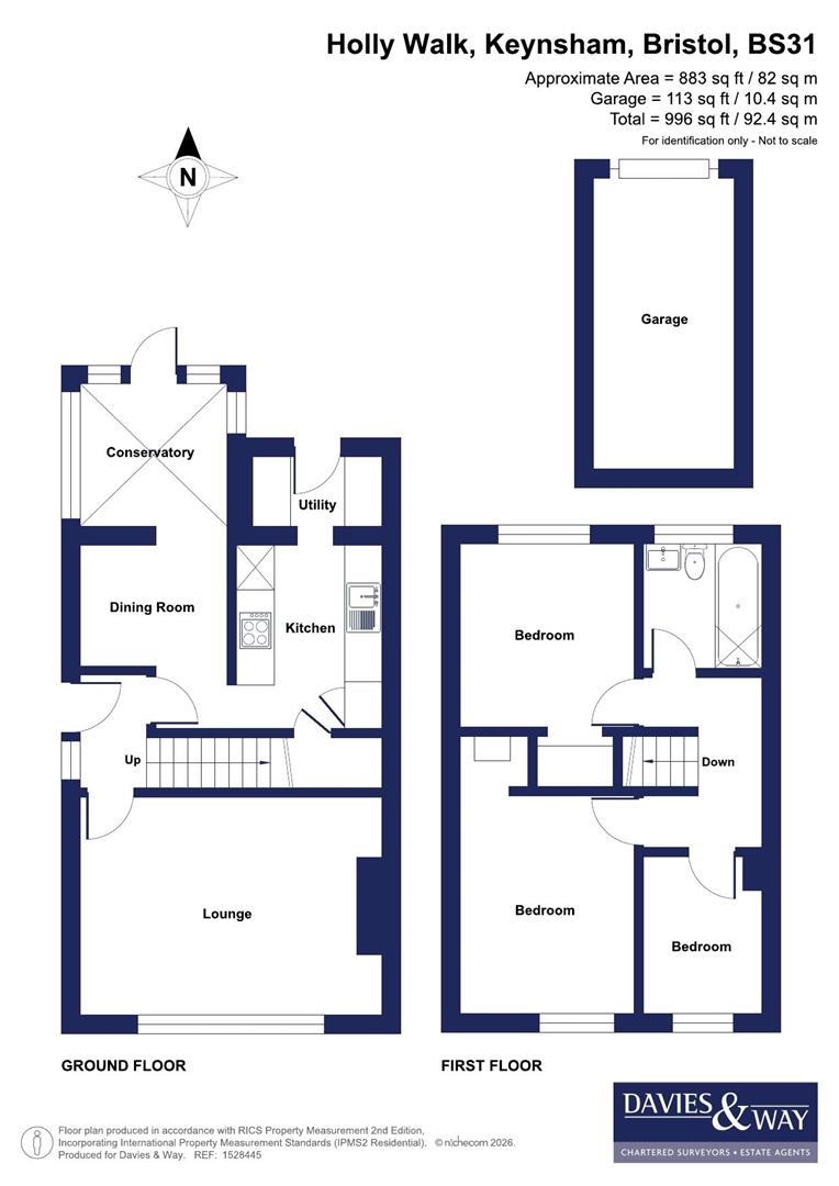 1, Holly Walk, Bristol floorplan