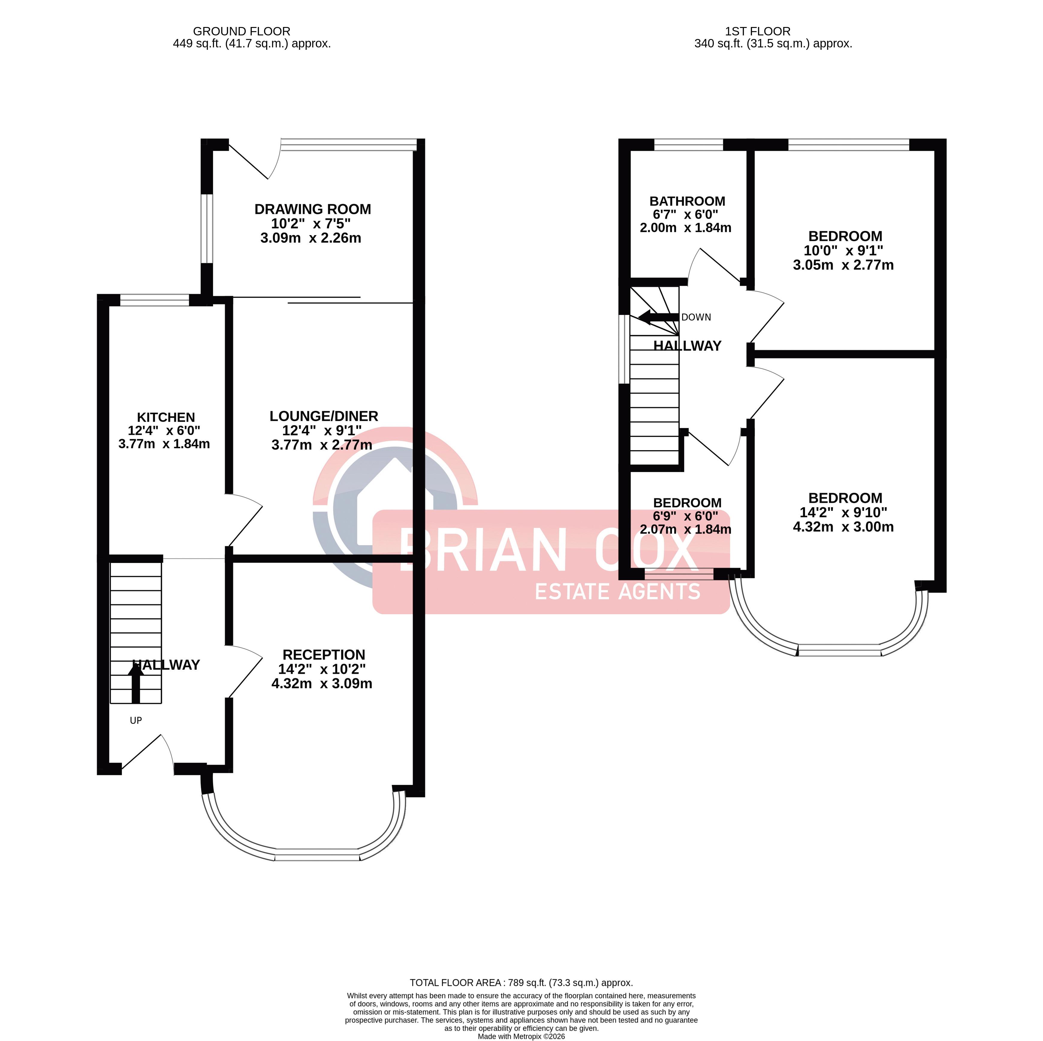 17, St. Annes Gardens, London floorplan