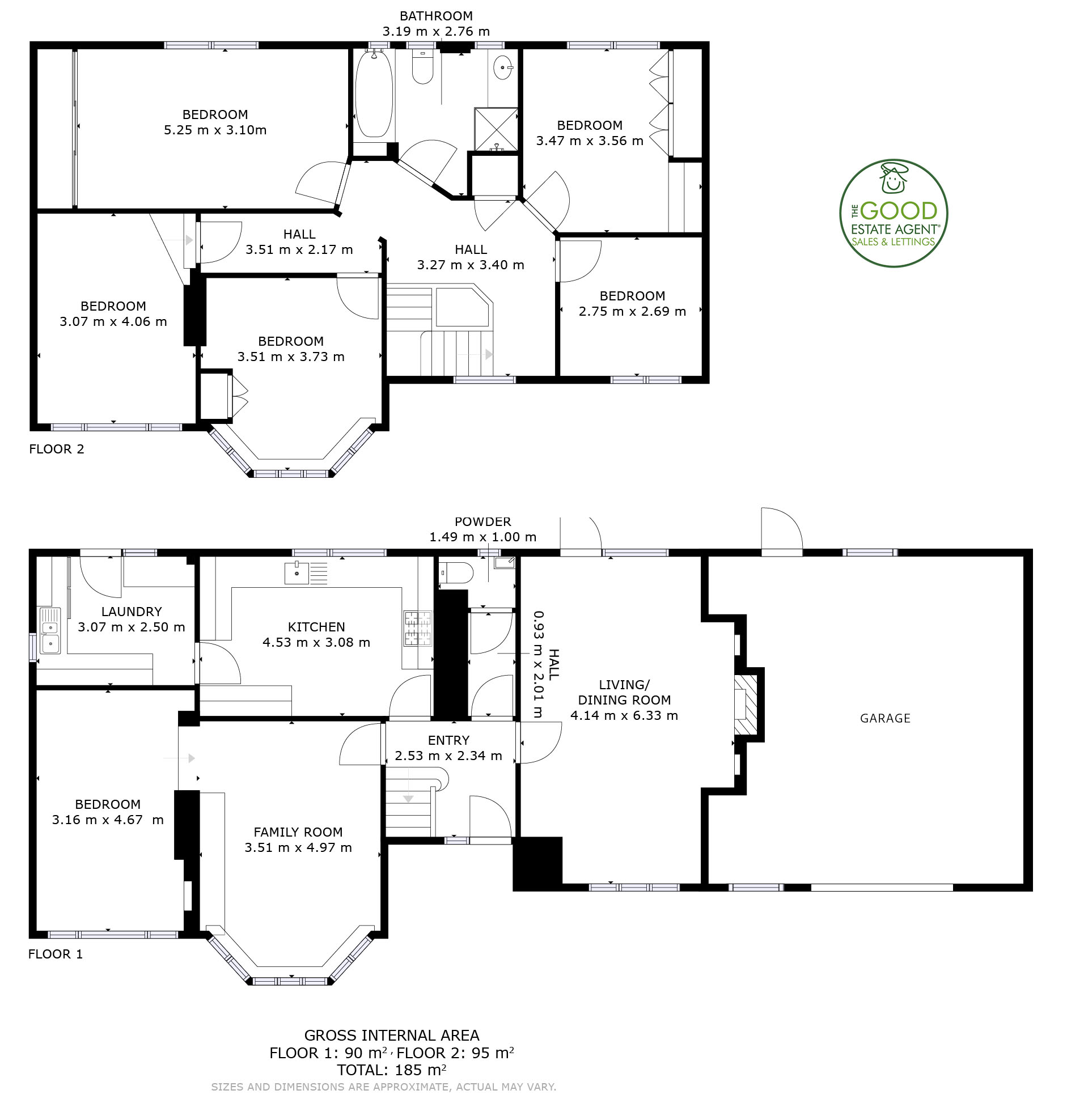 35, Woodlands Road, Wilmslow floorplan