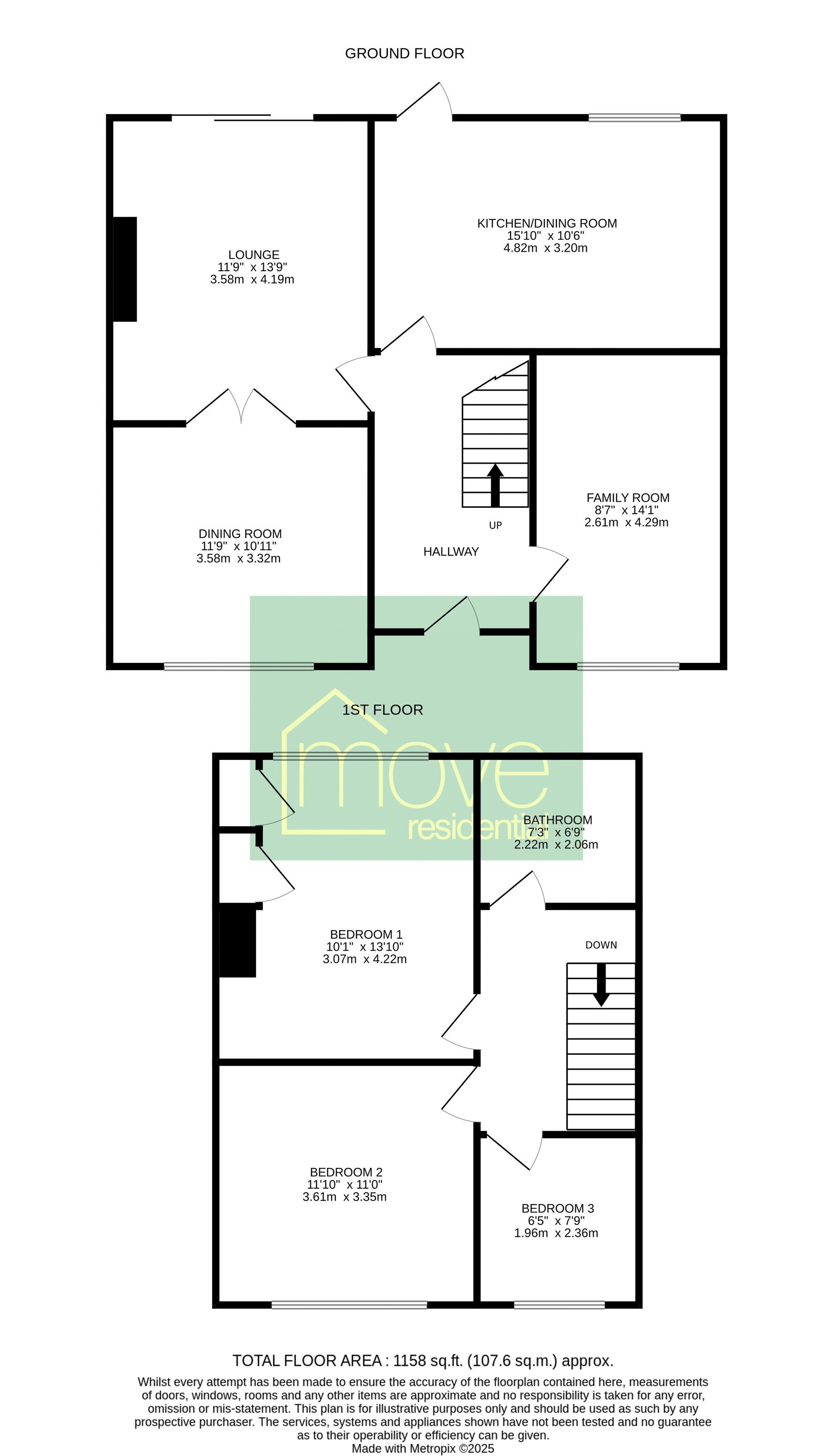 139 Ridgewood Drive, Wirral floorplan