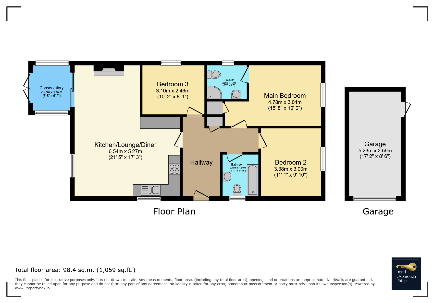11, Meadow View, Bideford floorplan