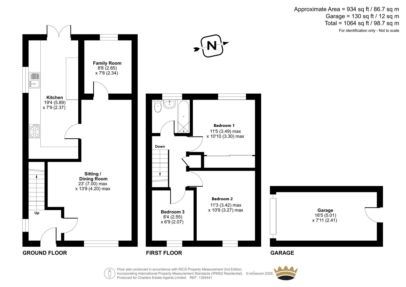 5, Barrington Close, Hampshire floorplan