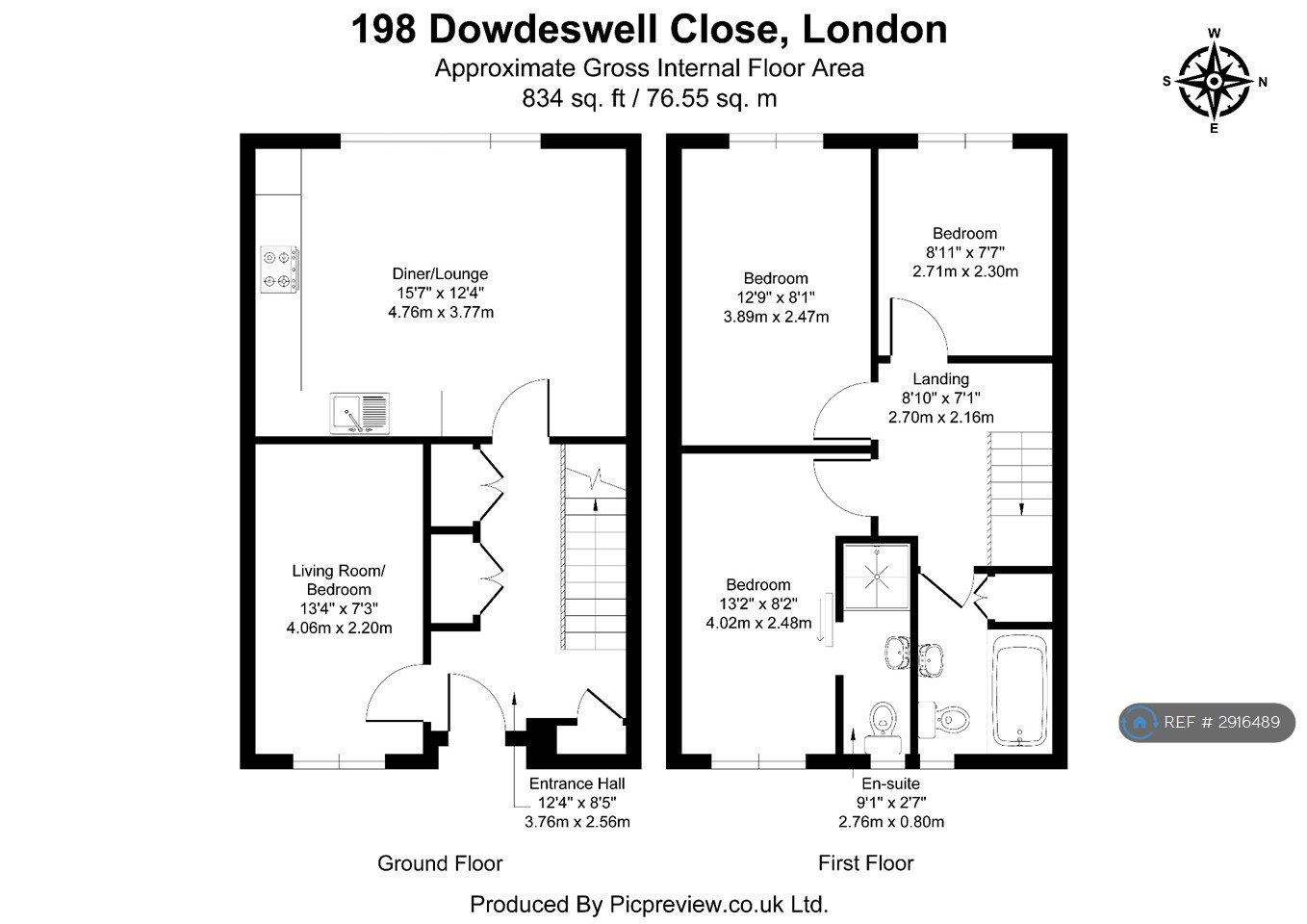 Dowdeswell Close, London floorplan
