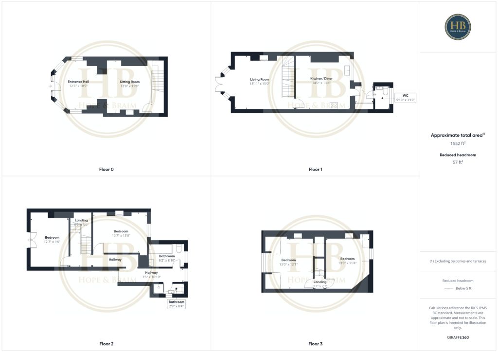 34, Bagdale, Whitby floorplan