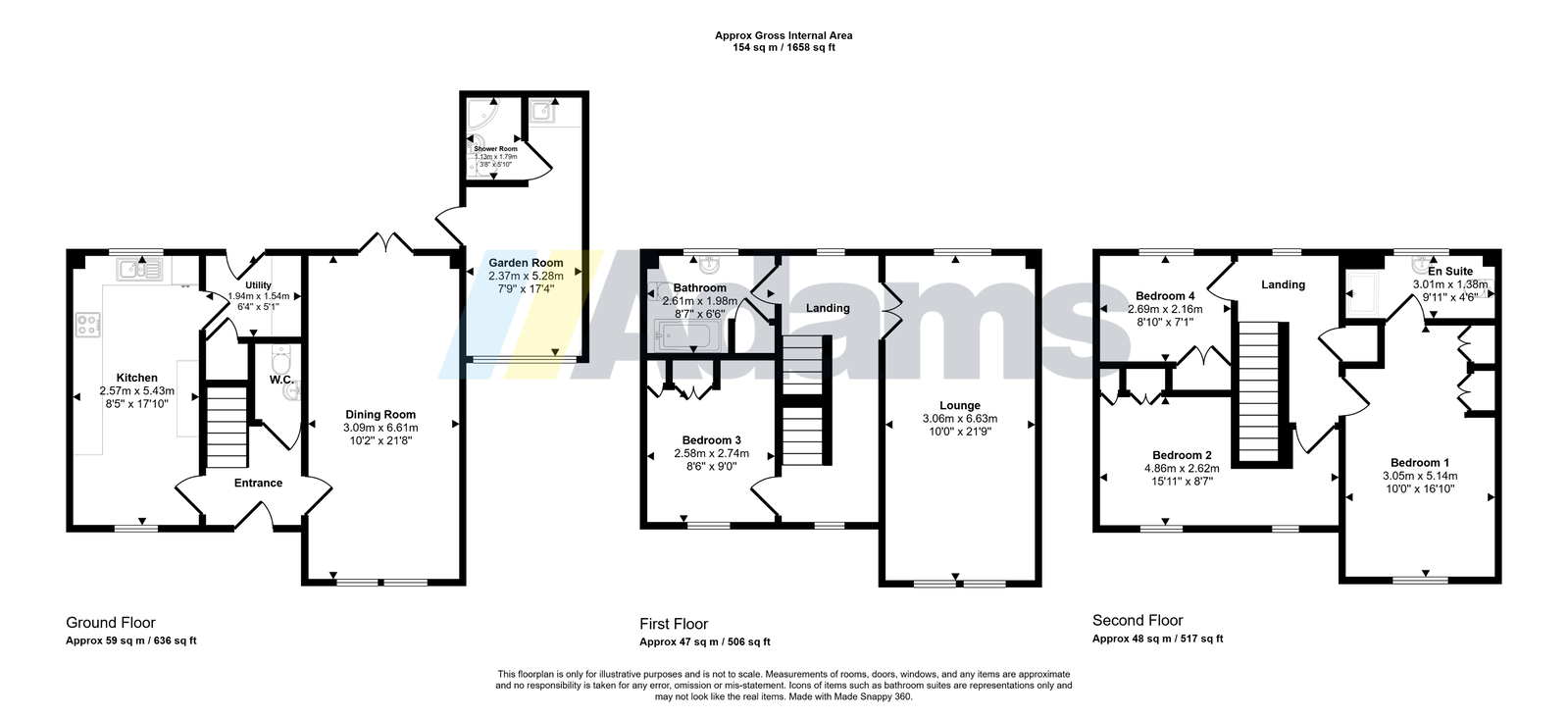 5, Partington Square, Runcorn floorplan
