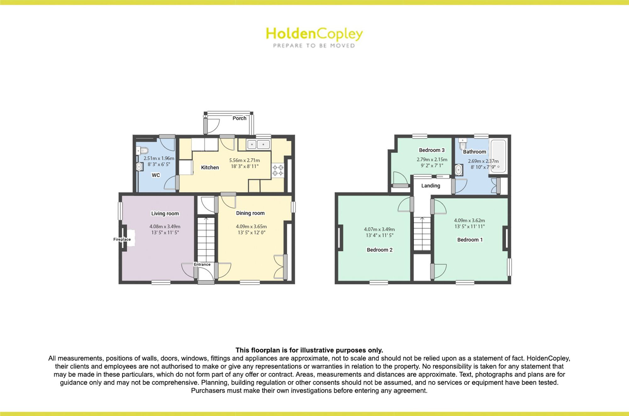 43 Main Street, Nottingham floorplan