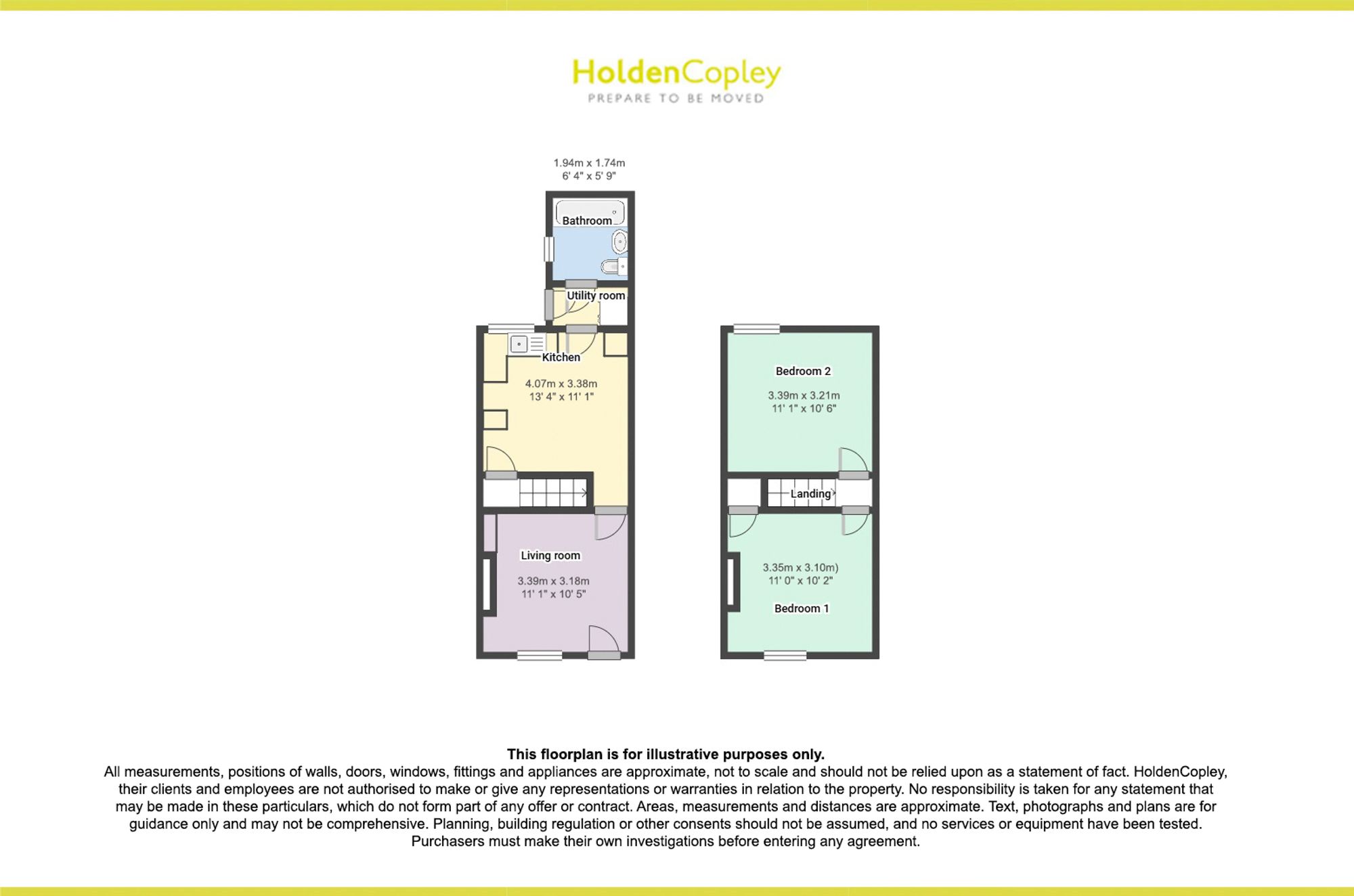 62 Litchfield Road, Nottingham floorplan