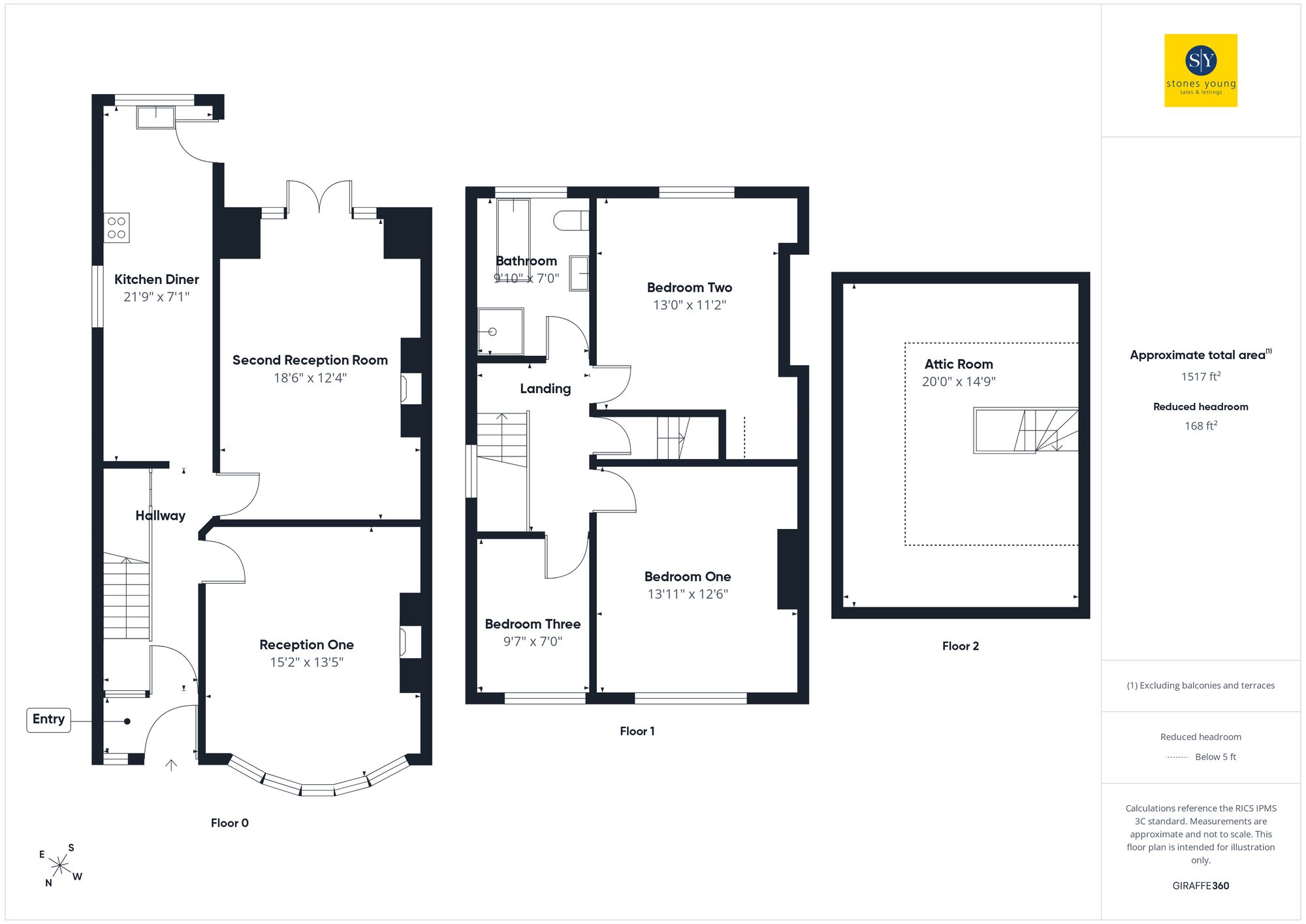 321 Preston Old Road, Blackburn floorplan