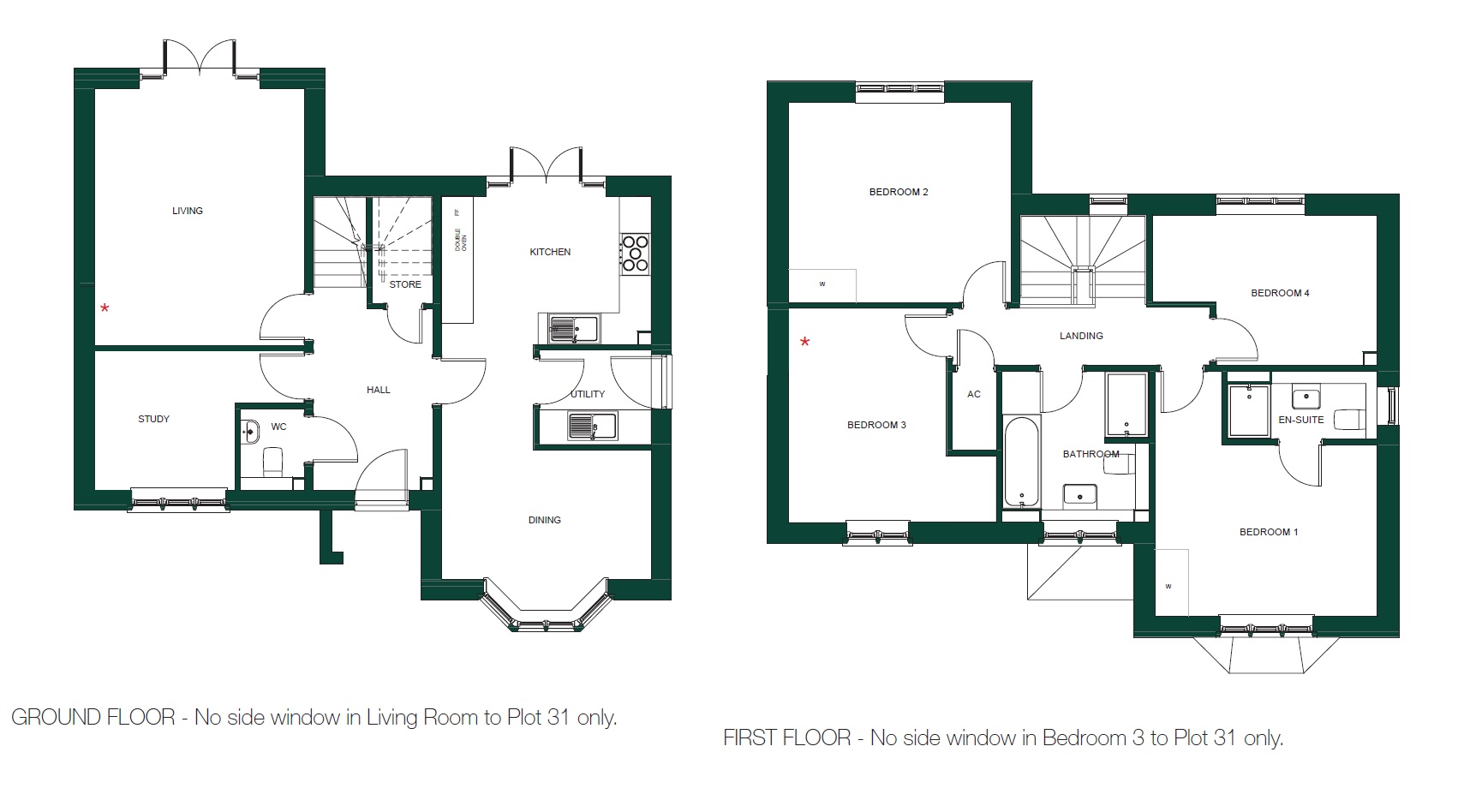 Plot Thirty One, The Bourton, Ampney Meadows, Cirencester floorplan