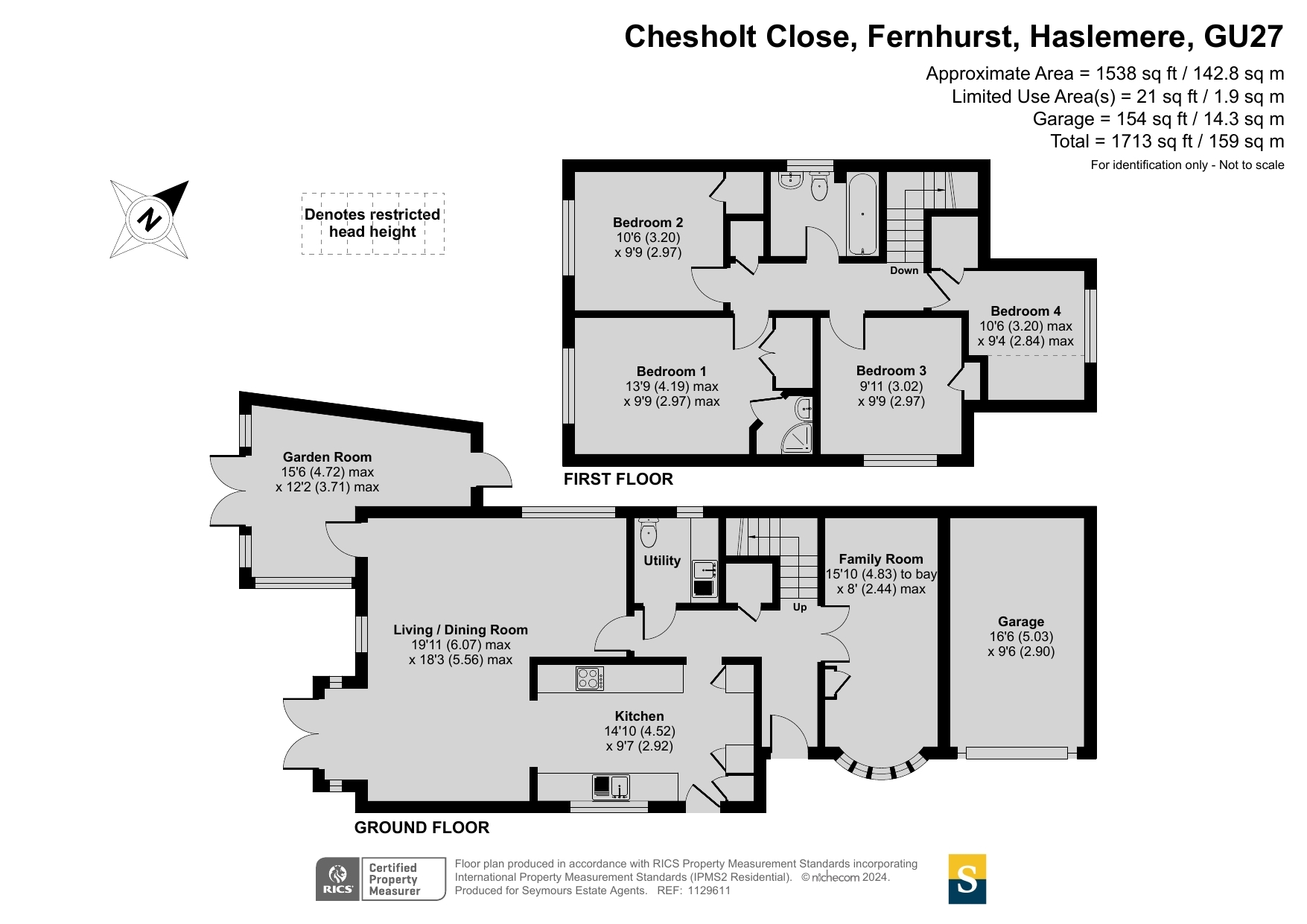 Sheraton, 13, Chesholt Close, Haslemere floorplan